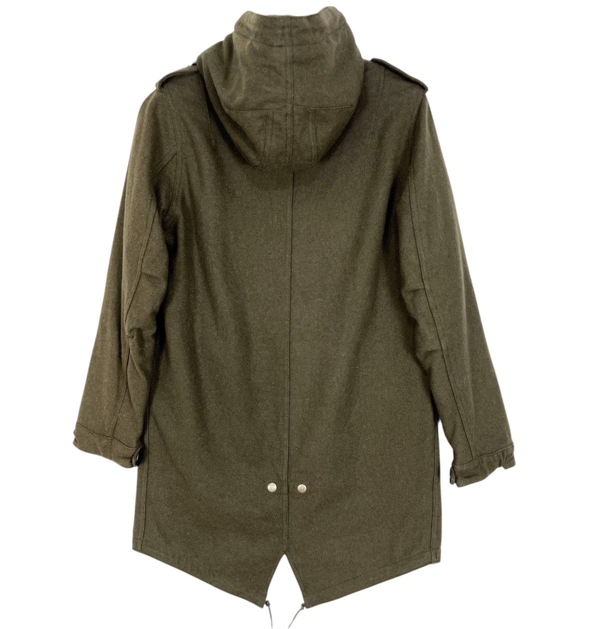 Alpha Industries × Lee Alpha Industries X Lee Storm Rider Women Duffel Coat Size S / US 4 / IT 40 - 8 Thumbnail