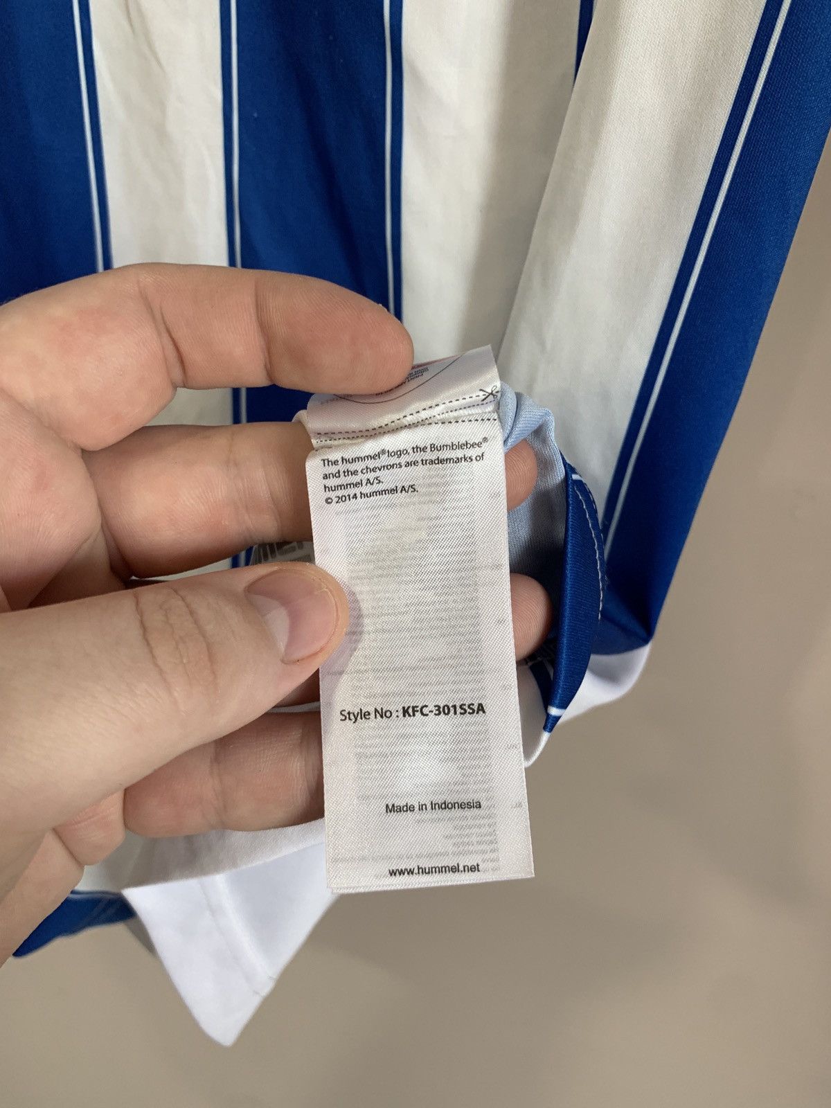 Hummel Kilmarnock Home Football Shirt Hummel Soccer Jersey Size L Size US L / EU 52-54 / 3 - 11 Thumbnail