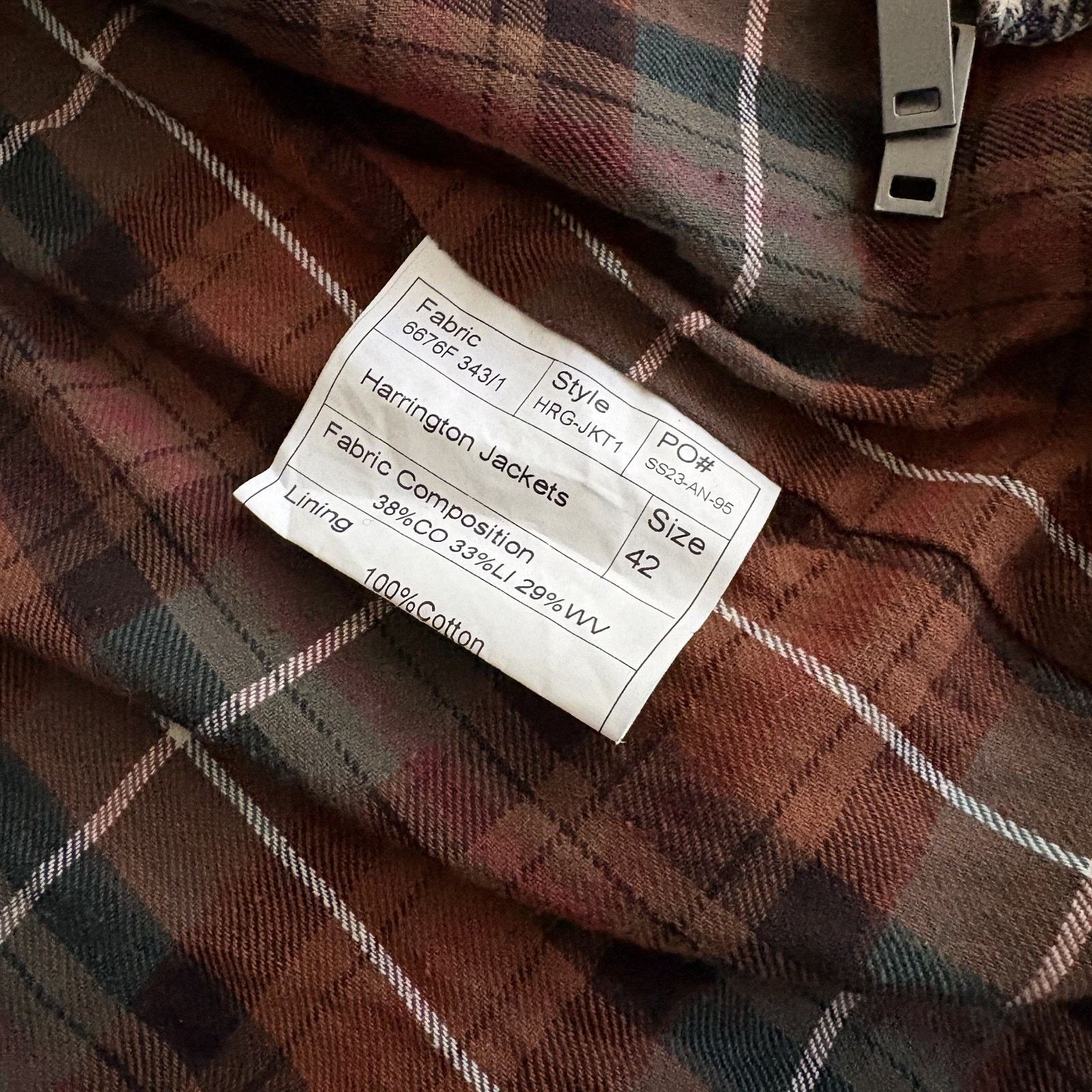 Spier & Mackay Spier Mackay Jacket Men's Size 42 Checkered Flannel Lined Size US L / EU 52-54 / 3 - 10 Thumbnail