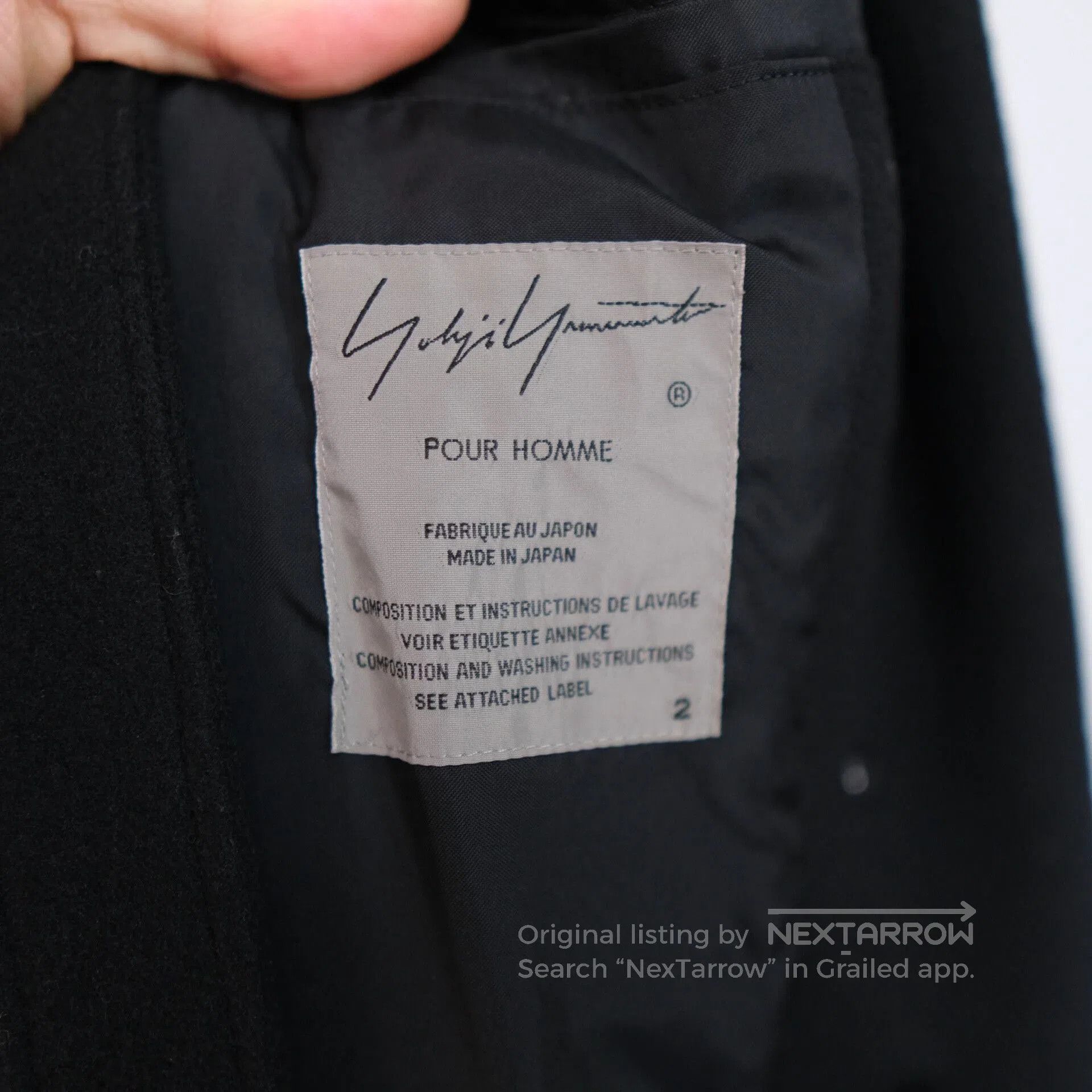 Yohji Yamamoto Yohji Yamamoto Napoleon Gold Button Coat. Size US M / EU 48-50 / 2 - 7 Thumbnail