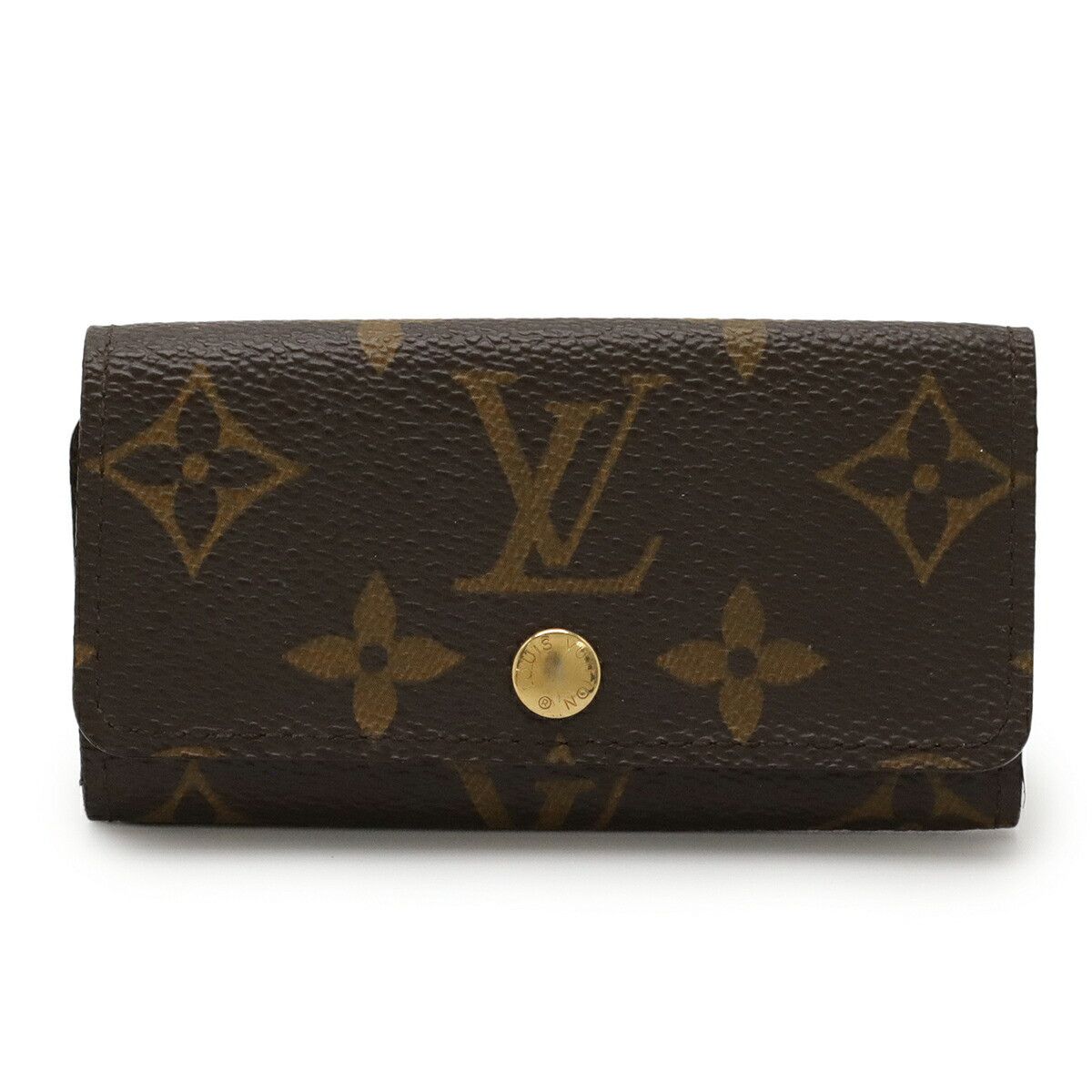 Louis Vuitton Louis Vuitton Louis Vuitton Multicles 4 Monogram Key Case Textile Key case M62631 DUTY FREE for USA Size ONE SIZE - 1 Thumbnail