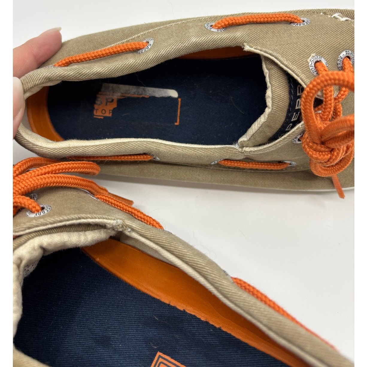 Sperry Men’s 8.5 M | SPERRY Top Sider Canvas Casual Deck Boat Shoe Size US 8.5 / EU 41-42 - 9 Thumbnail