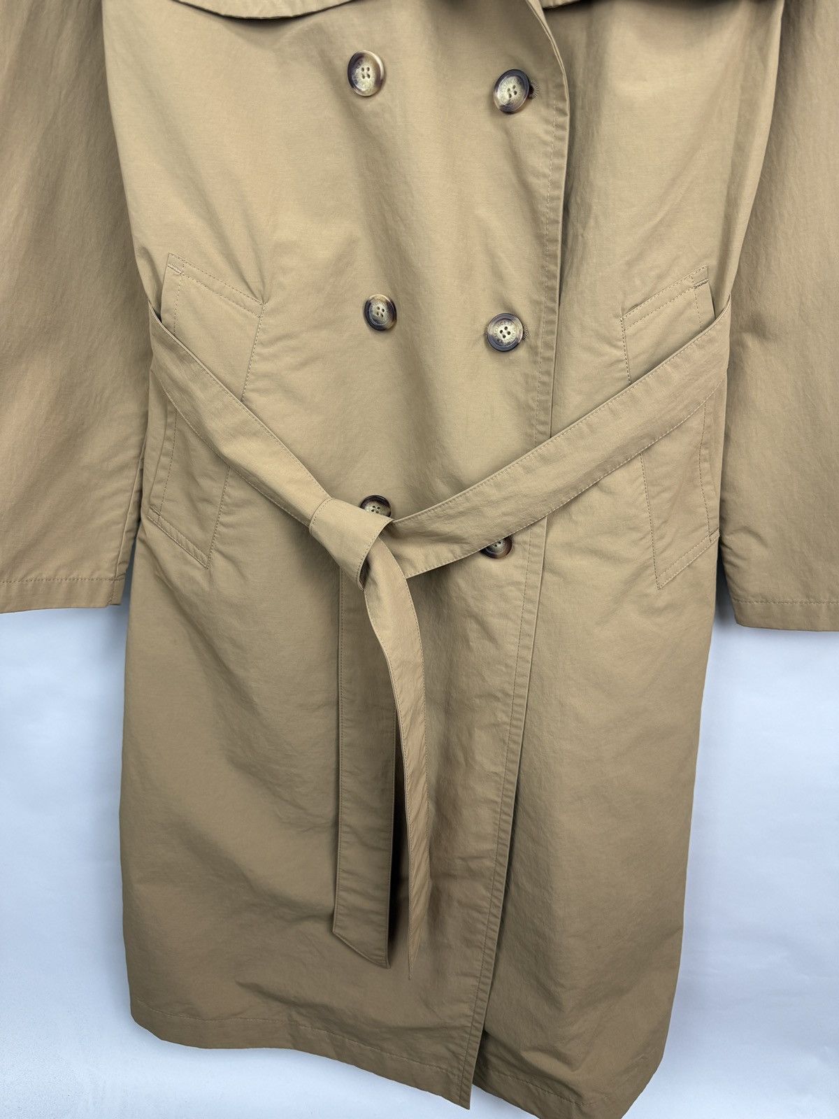 Moncler 🇮🇹 RRP $1155 Moncler Trench Coat Stribiden Rare Size M / US 6-8 / IT 42-44 - 7 Thumbnail