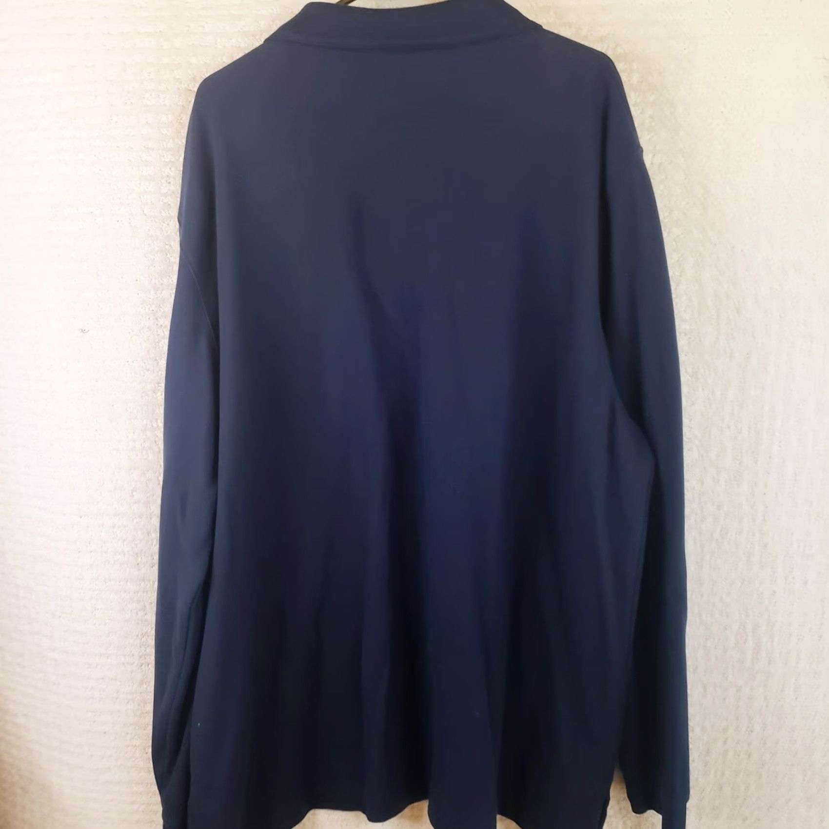 Vintage VINTAGE LL Bean Shirt Mens XXL Navy Blue Traditional Fit Long Sleeve Polo 300459 Heavy Size US XXL / EU 58 / 5 - 5 Thumbnail