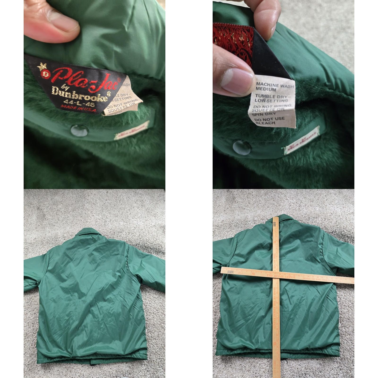 Dunbrooke VINTAGE Dunbrooke Jacket Mens L Green Nautical Yacht Club Windbreaker 80s Sequoia Nylon Snap Front Embroidered Pockets Size US L / EU 52-54 / 3 - 8 Thumbnail