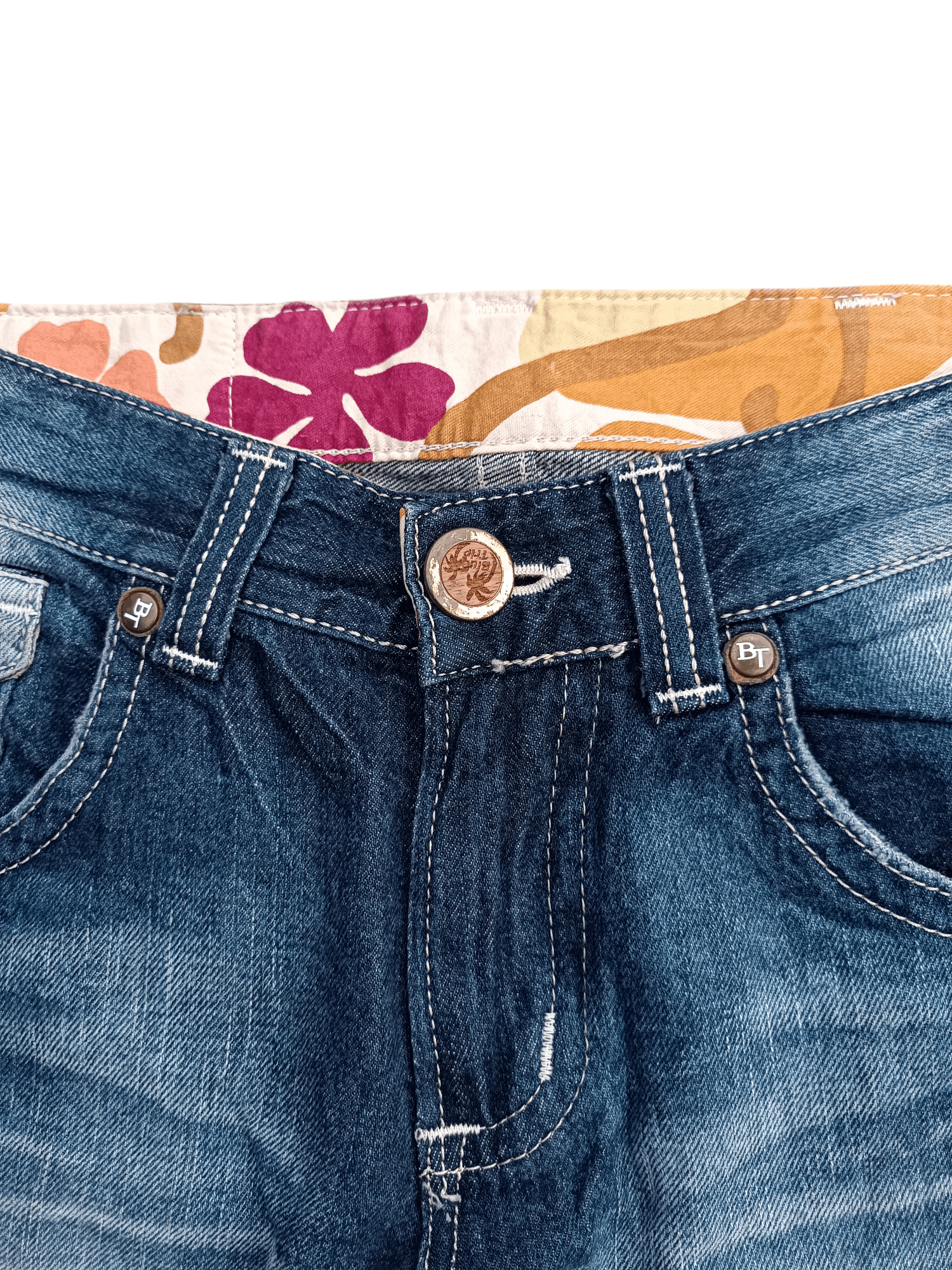 14th Addiction × Edwin × If Six Was Nine Edwin Exclusive Vintage Flare Distressed Whiskers Denim Size US 33 - 16 Thumbnail