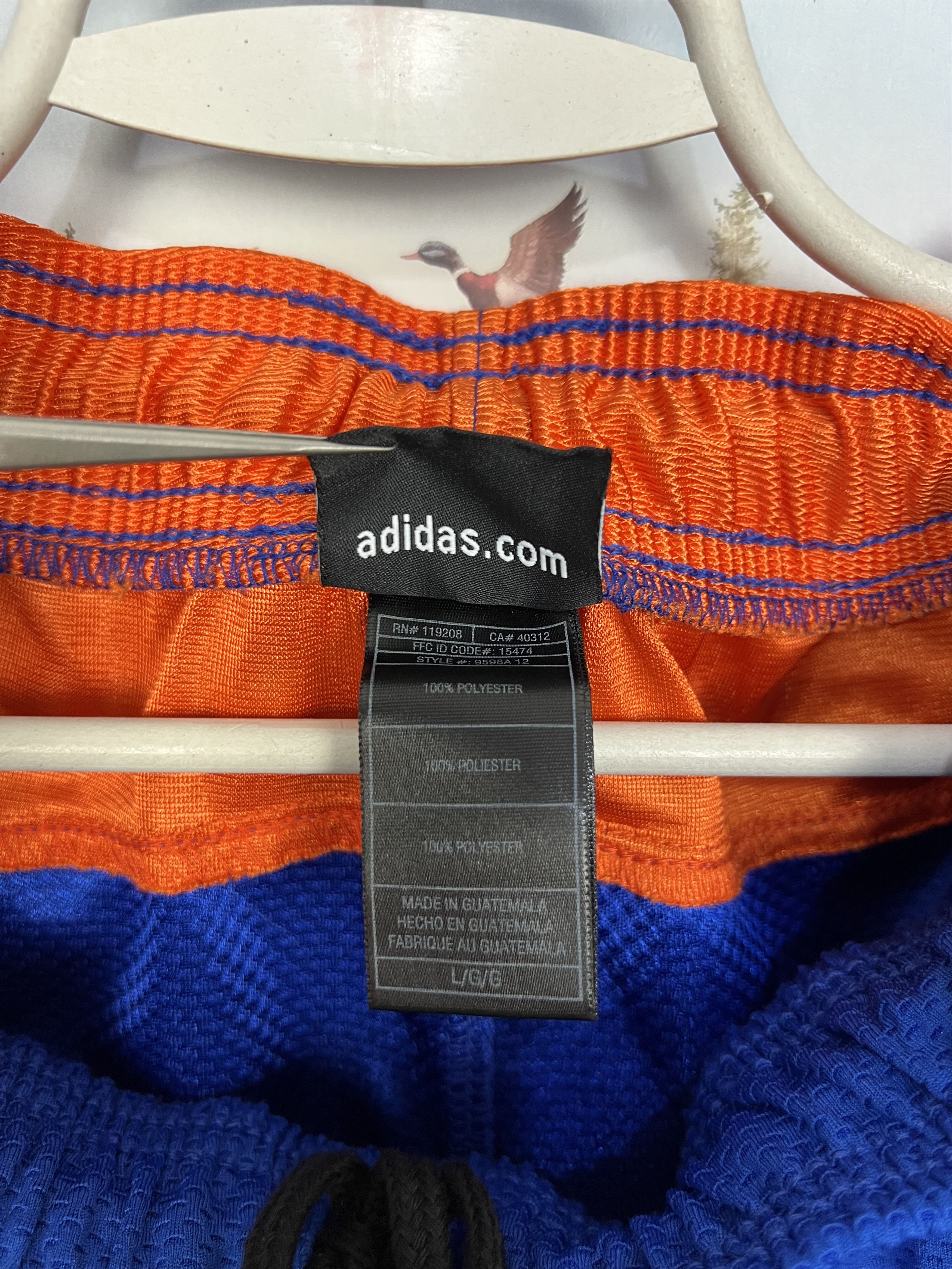 Adidas Vintage Adidas New York Knicks Blue NBA Mens Shorts L Size US 34 / EU 50 - 9 Thumbnail
