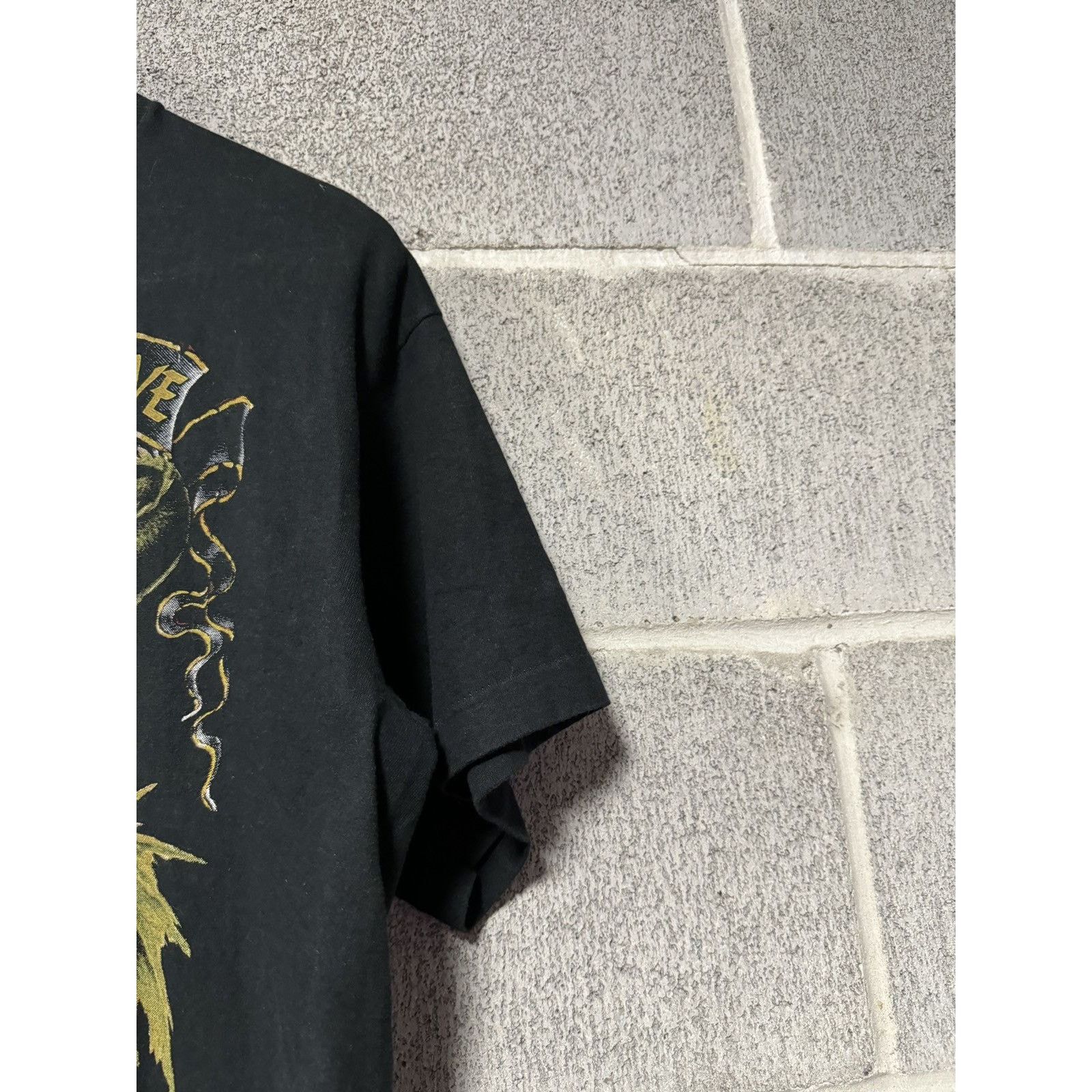 Vintage Thrashed Faded Dragon Eagle Shirt ERD Grunge Biker Size US L / EU 52-54 / 3 - 6 Thumbnail