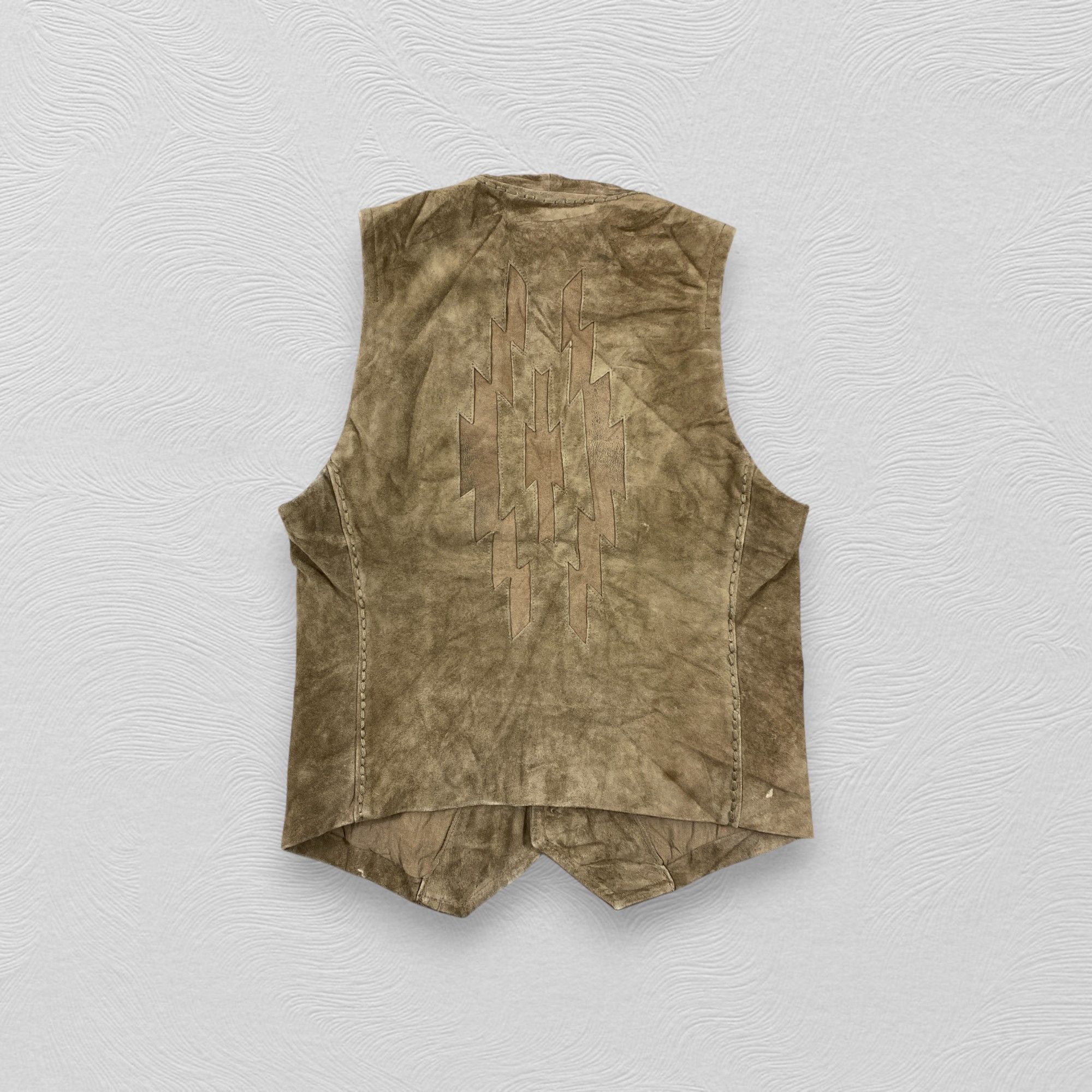 Japanese Brand Japanese Brand Goa Leather Vintage Vest -J283 Size US S / EU 44-46 / 1 - 2 Thumbnail