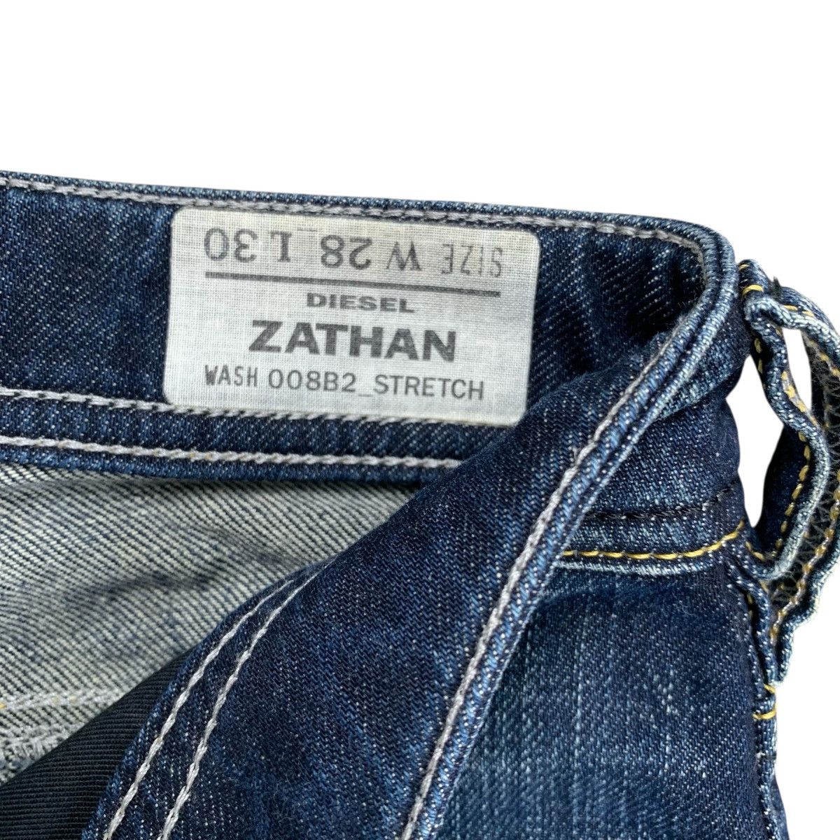 Diesel Industry 00’s Zathan Blue Washed Flared Jeans
