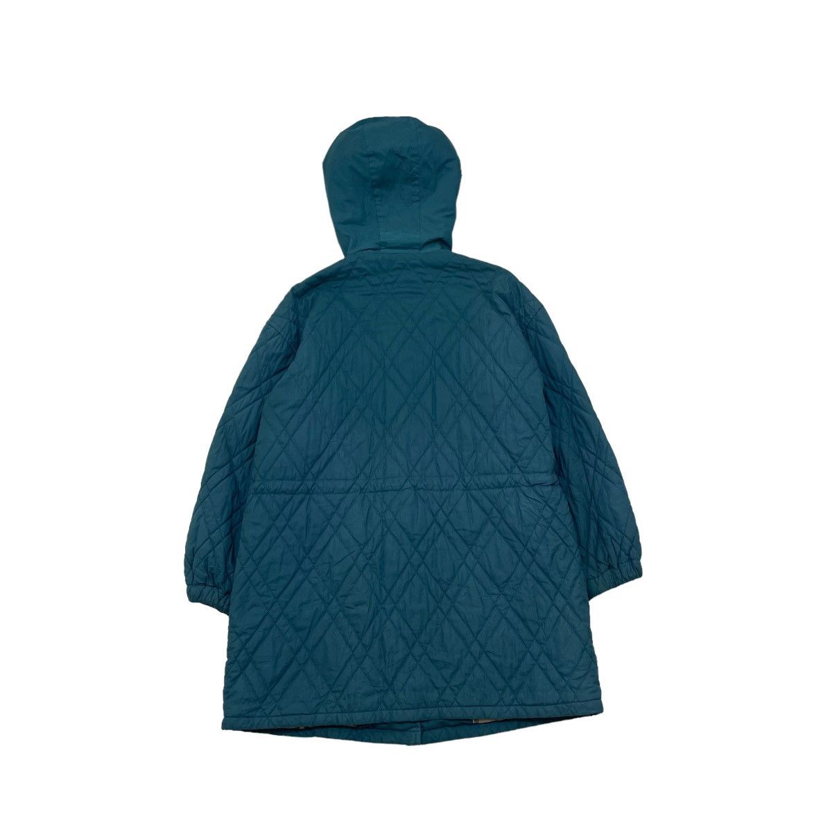 Burberry 🔥Vintage Burberrys Quilted Hooded Nova Check Jacket Size M / US 6-8 / IT 42-44 - 4 Thumbnail