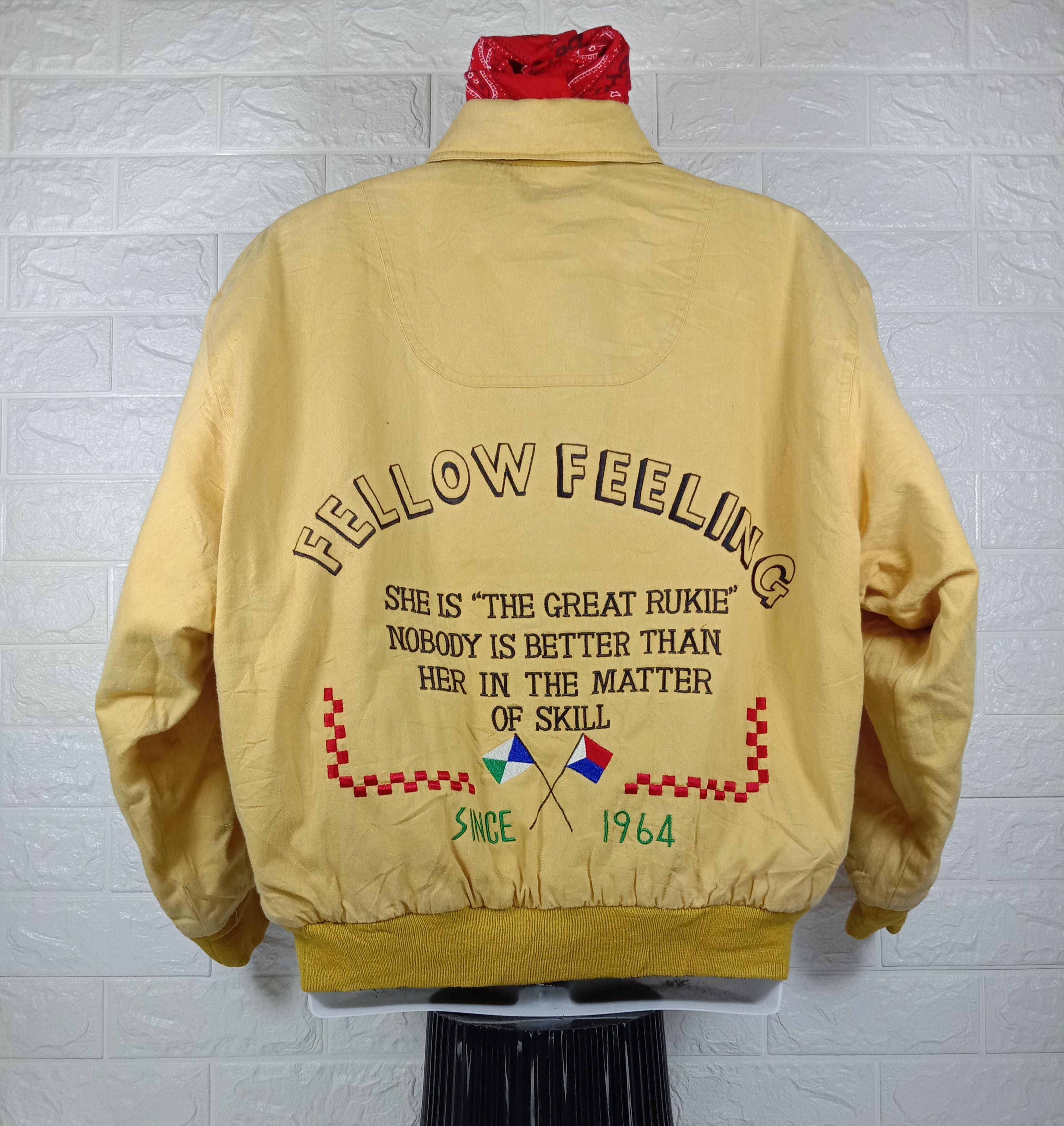 Japanese Brand Vintage Reversible Belle Paule Power Of Love Jackets Size US L / EU 52-54 / 3 - 1 Thumbnail