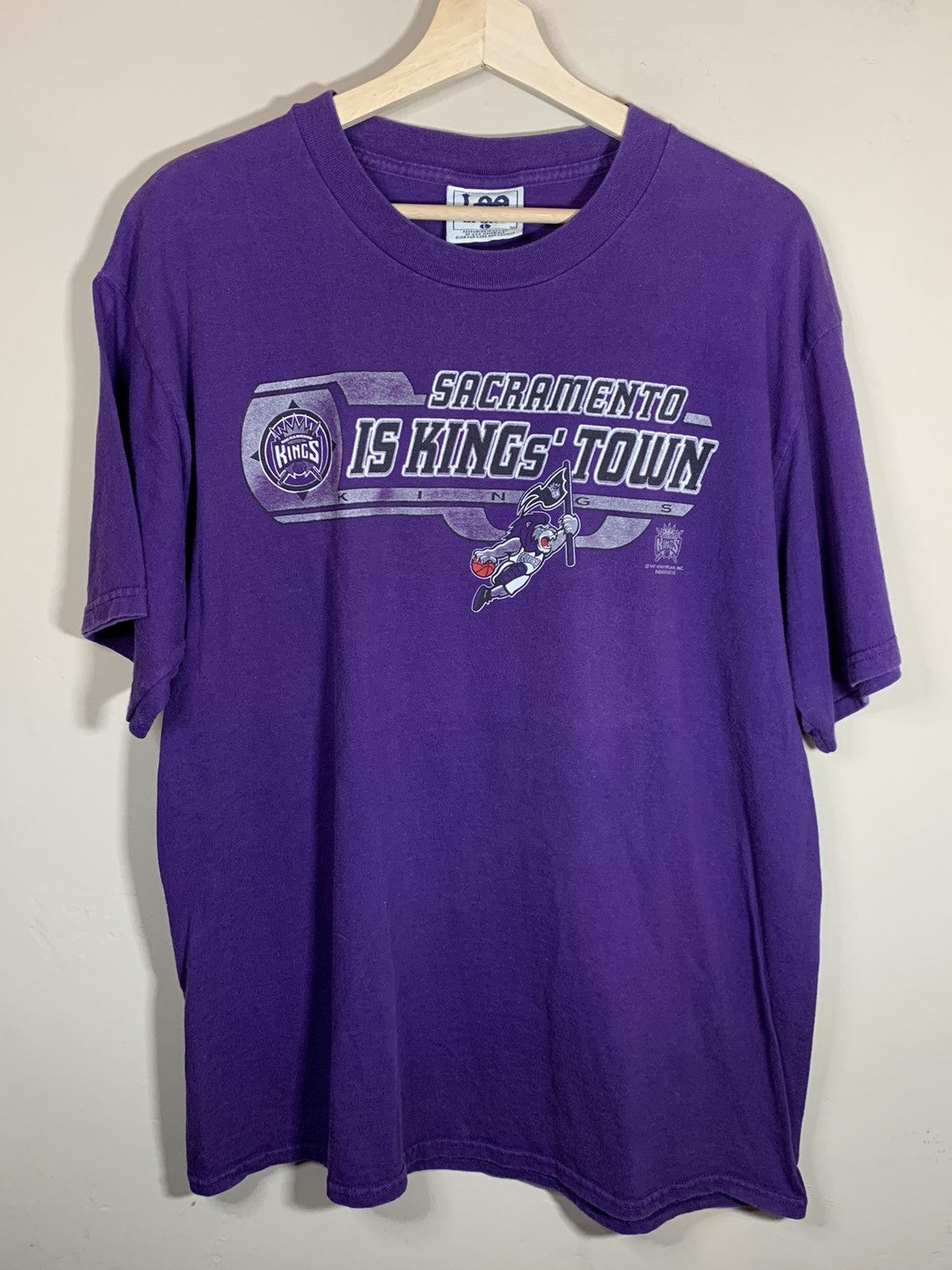 Lee × NBA × Vintage *RARE* Vintage Sacramento Kings Slamson NBA Basketball Shirt Size US L / EU 52-54 / 3 - 1 Thumbnail
