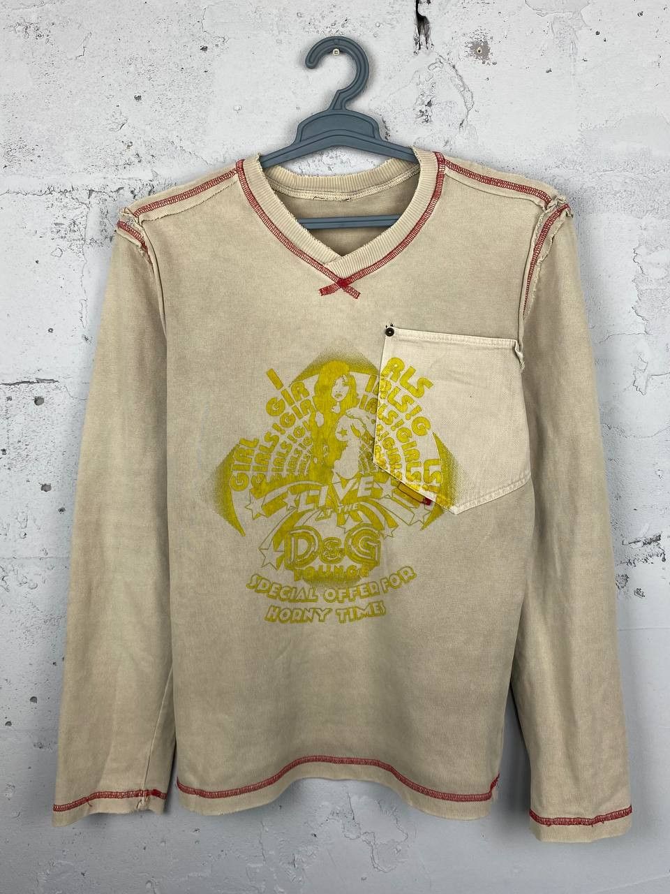 Dolce & Gabbana Dolce gabbana AVANT GARDE SWEATSHIRT VINTAGE DISTRESSEd Size US L / EU 52-54 / 3 - 3 Thumbnail