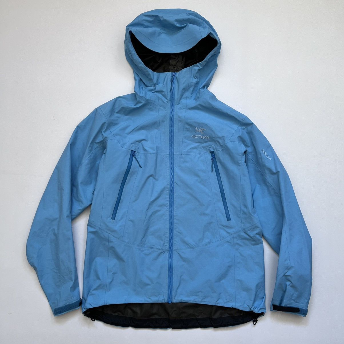 image of Arcteryx Goretex Jacket Sky Blue, Women's (Size Large)