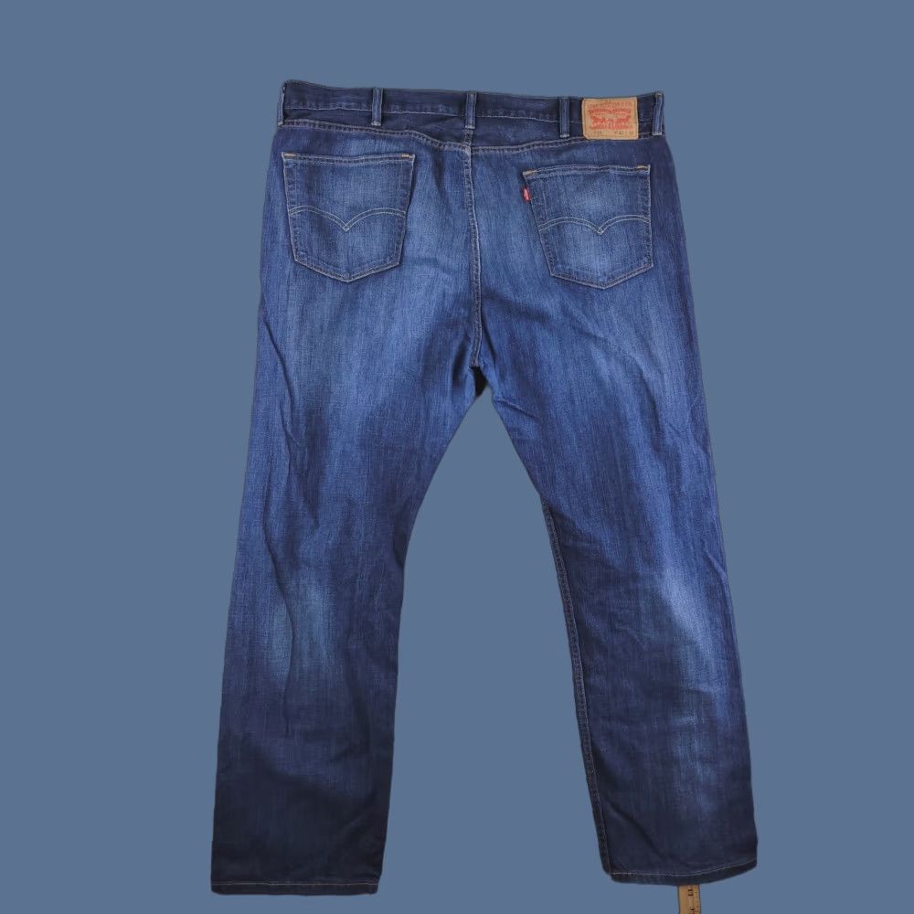 Levi's Levi's Jeans Mens 42x31 Blue 505 Dark Wash Straight Jeans Mens 42 Blue Size US 42 / EU 58 - 1 Thumbnail