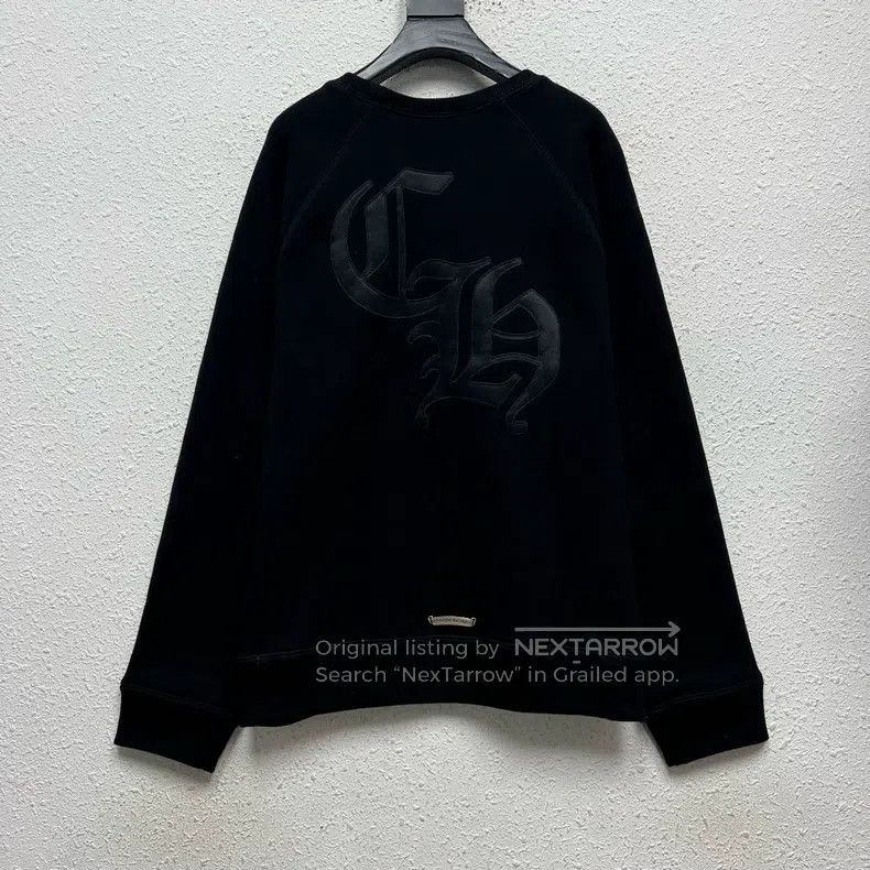 Chrome Hearts CHROME HEARTS Size L Black three-cross embroidered sweater Size US L / EU 52-54 / 3 - 1 Thumbnail