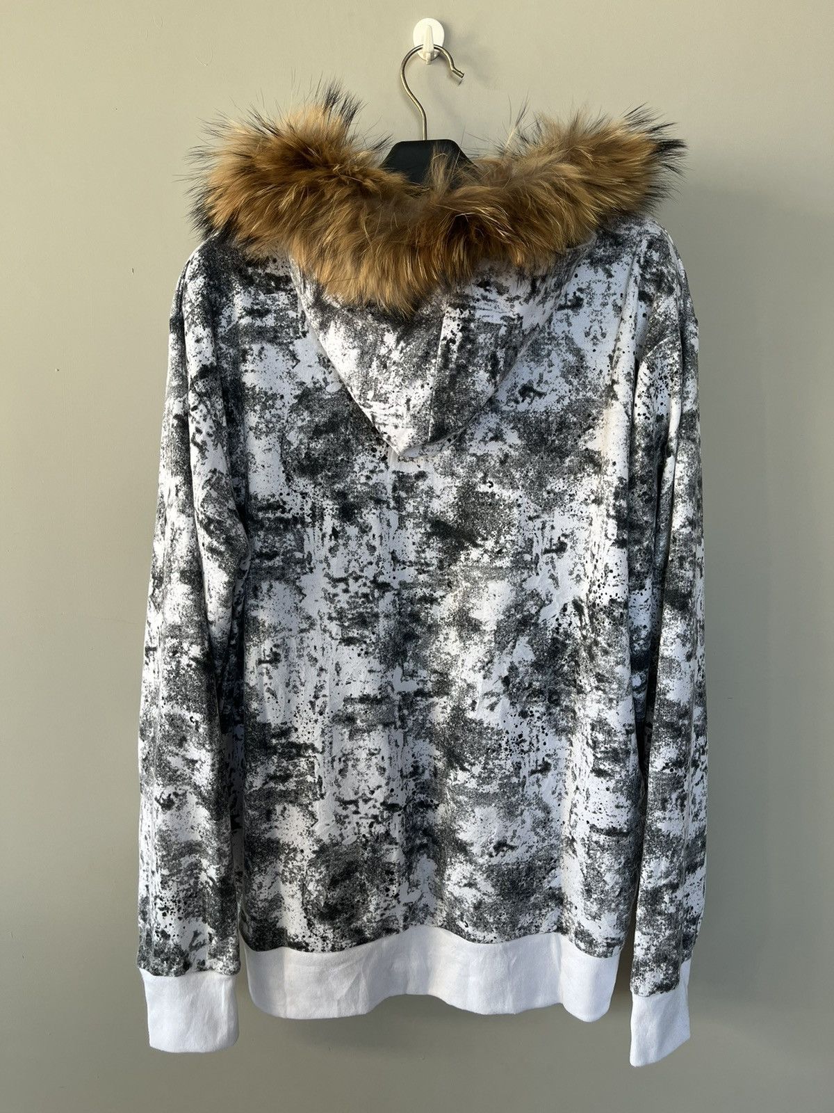 If Six Was Nine × Japanese Brand × Le Grande Bleu (L.G.B.) JAPANESE WILD LIFE FUR ZIP HOODIE GOTHIC SEDITIONARIES PUNK Size US L / EU 52-54 / 3 - 7 Thumbnail