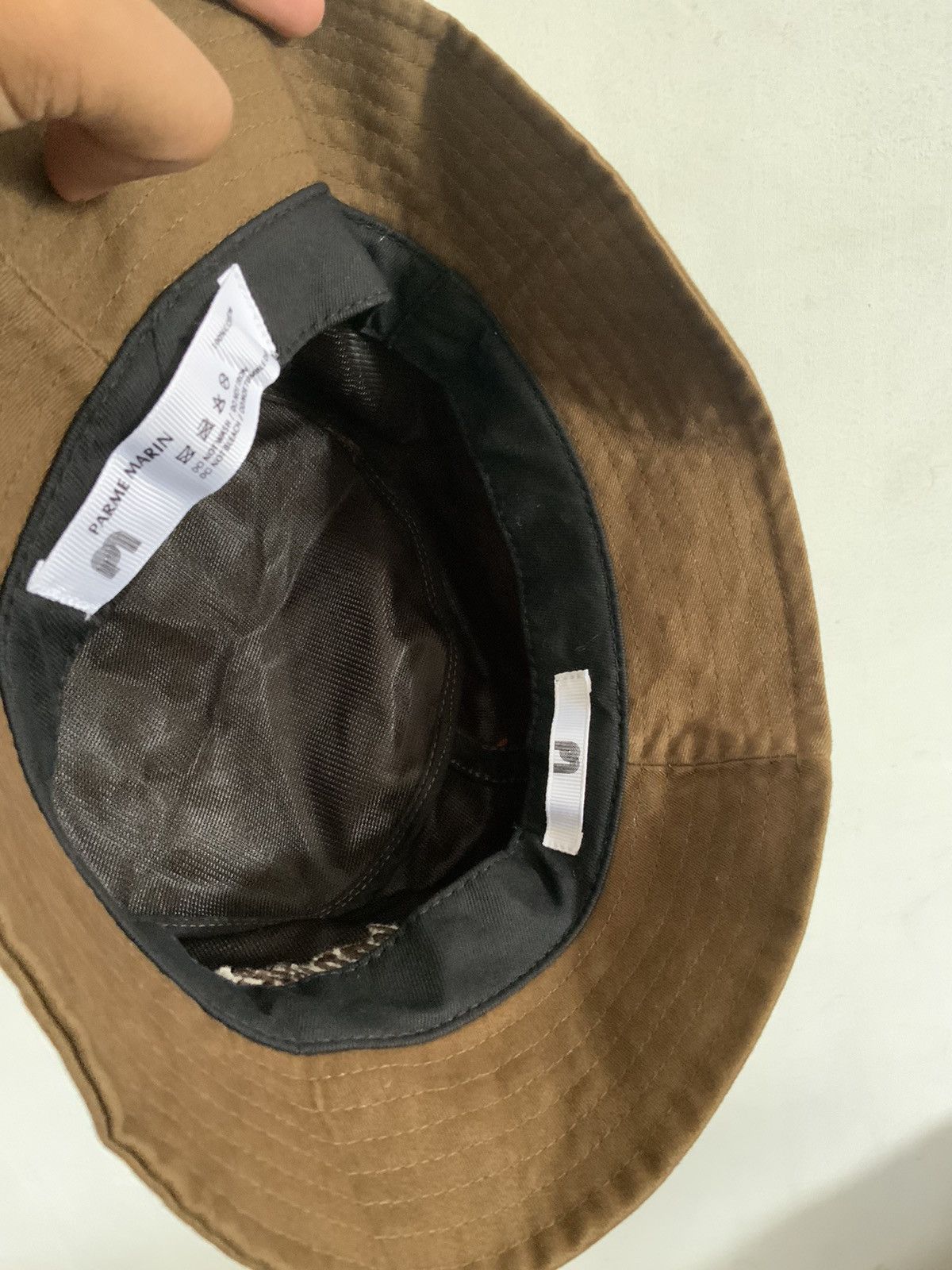 Hat Club Parme Marin Spellout Bucket Hat Size ONE SIZE - 8 Thumbnail