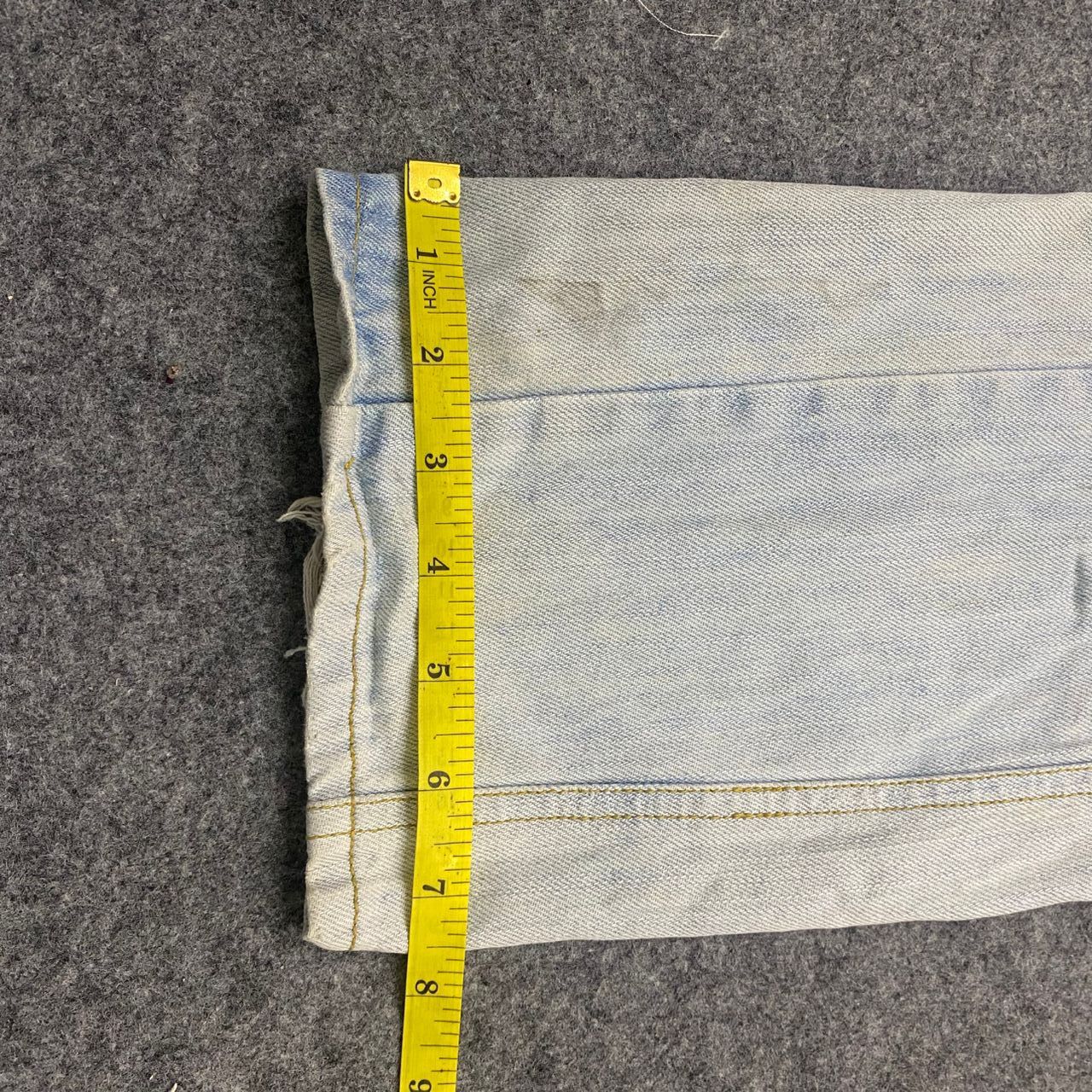 If Six Was Nine 💥Best Offer💥Japanese Brand Double Waist Distressed Denim Size US 34 / EU 50 - 7 Thumbnail