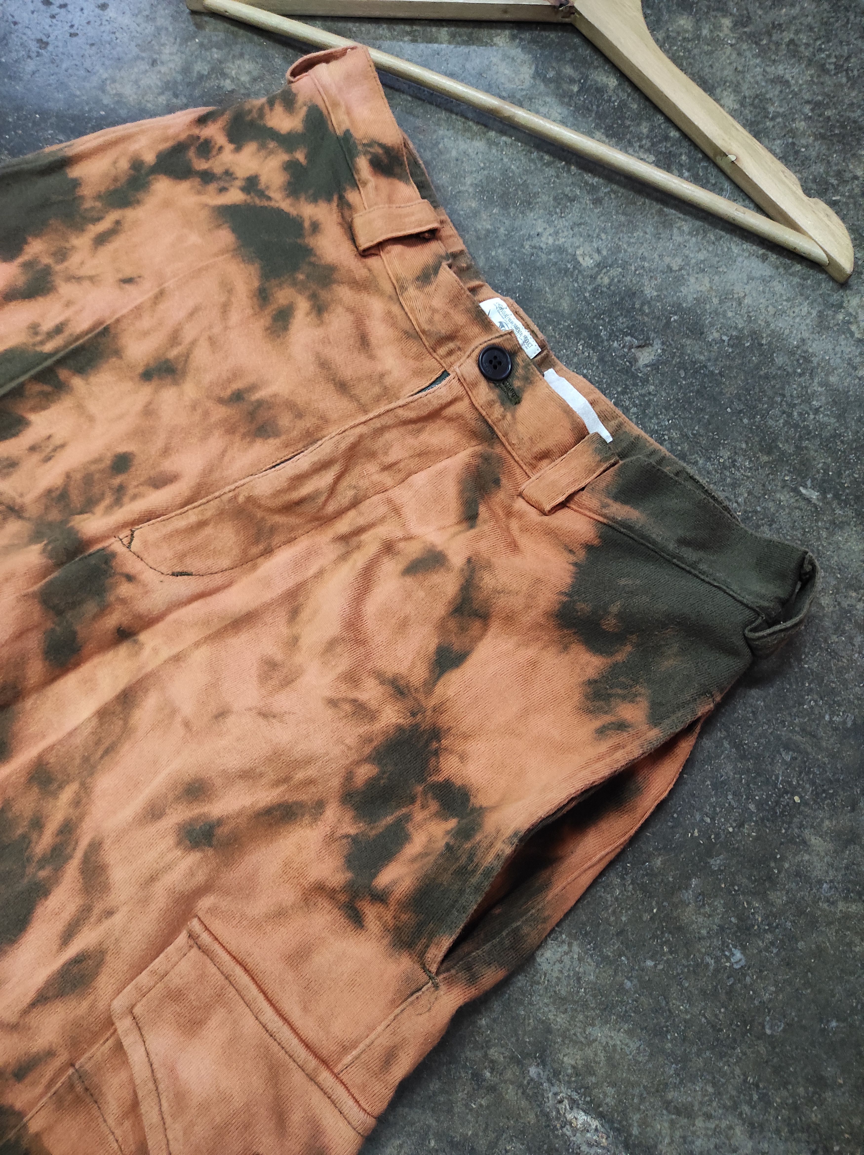 Japanese Brand PROJECT SRS TACTICAL POCKET TIE DYE SHORT PANTS Size US 33 - 3 Thumbnail