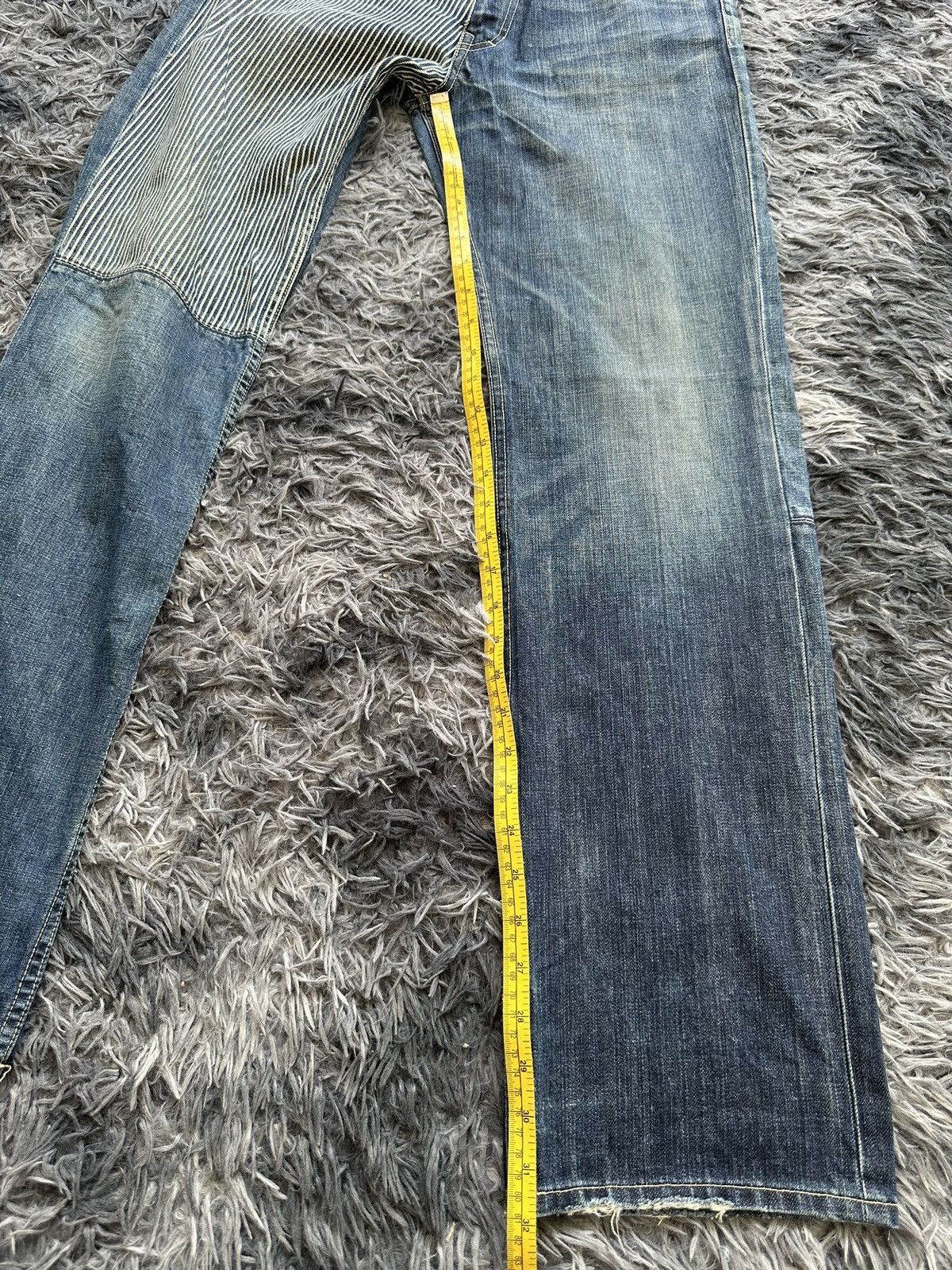 Japanese Brand Y2k KELEN Japan patchwork vintage style jeans Size US 30 / EU 46 - 11 Thumbnail