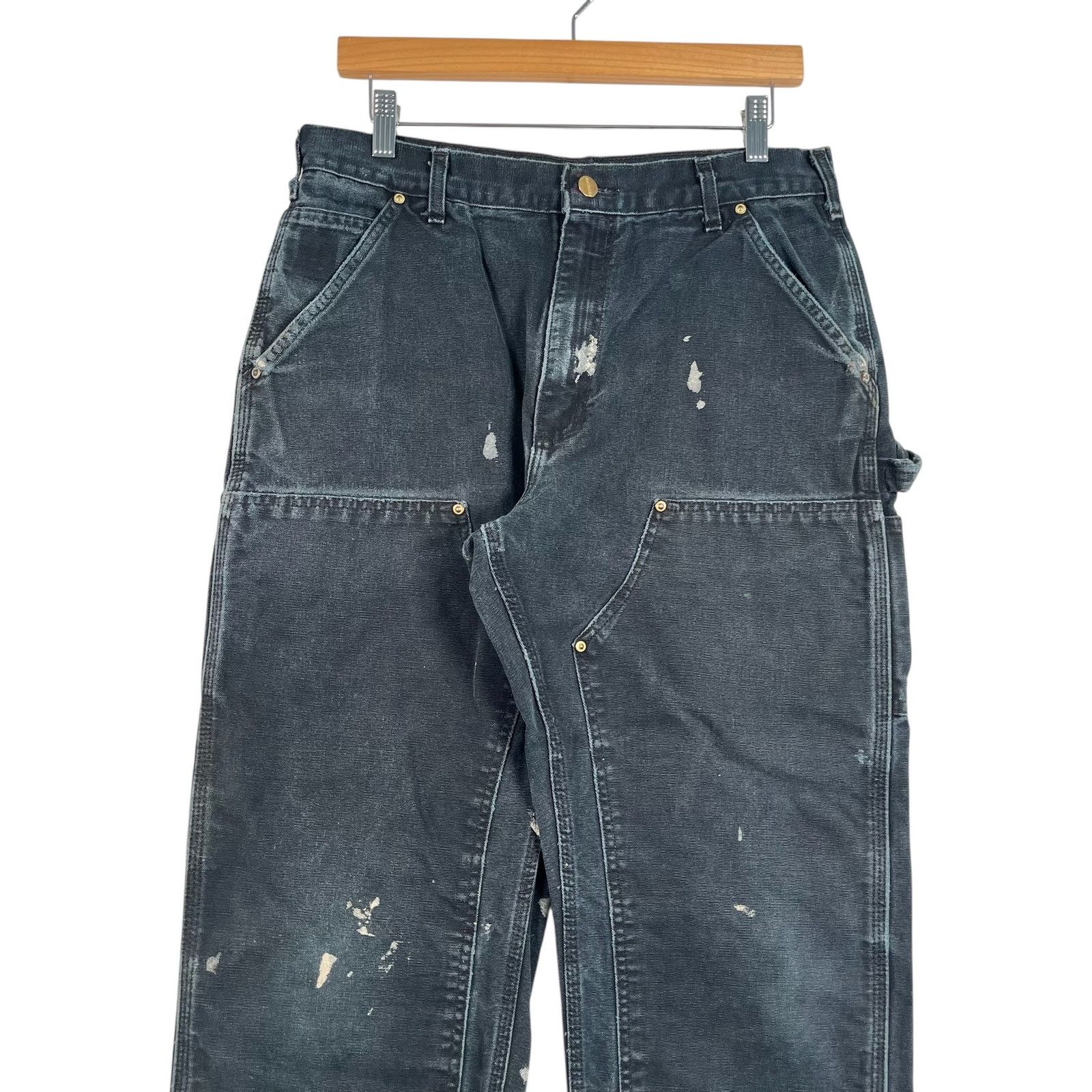 Carhartt Vintage Carhartt Carpenter Double Knee Pants 34 x 32 Size US 34 / EU 50 - 2 Thumbnail