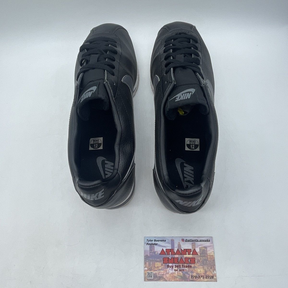 Nike Classic Cortez leather anthracite Size US 12 / EU 45 - 6 Thumbnail