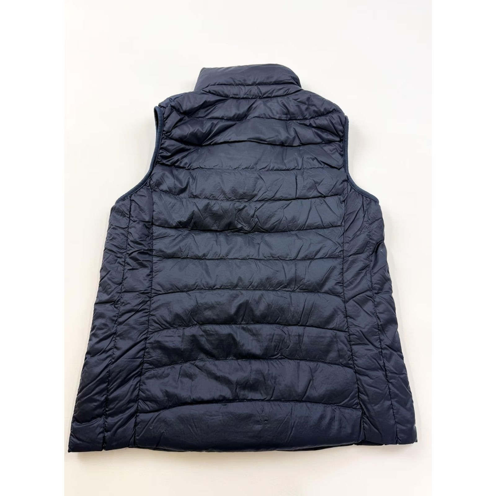 Uniqlo Uniqlo Vest Womens Small Blue Down Puffer Full Zip Lightweight Quilted Packable Size S / US 4 / IT 40 - 3 Thumbnail