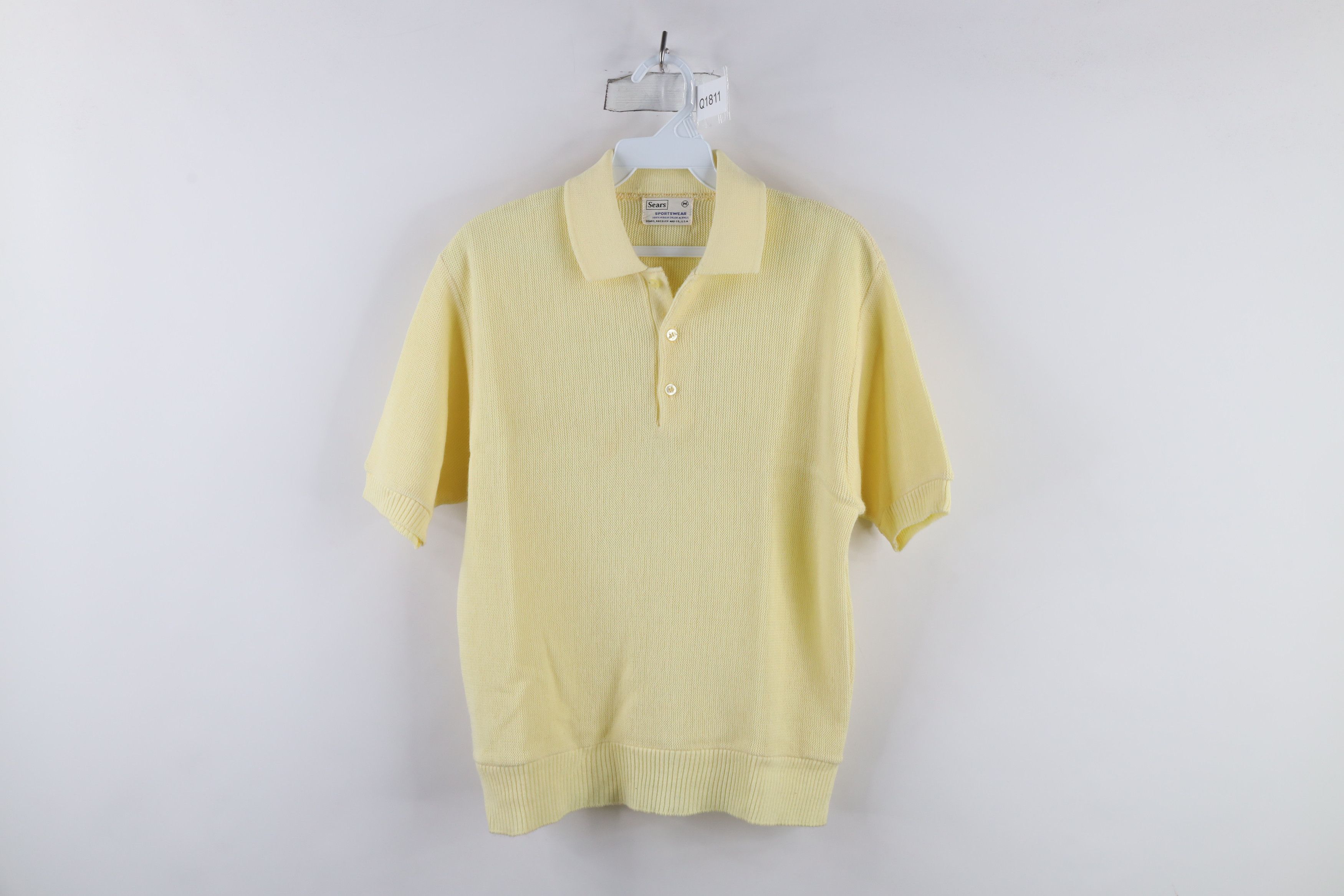 Vintage Vintage 60s 70s Streetwear Short Sleeve Collared Polo USA Size US M / EU 48-50 / 2 - 1 Thumbnail