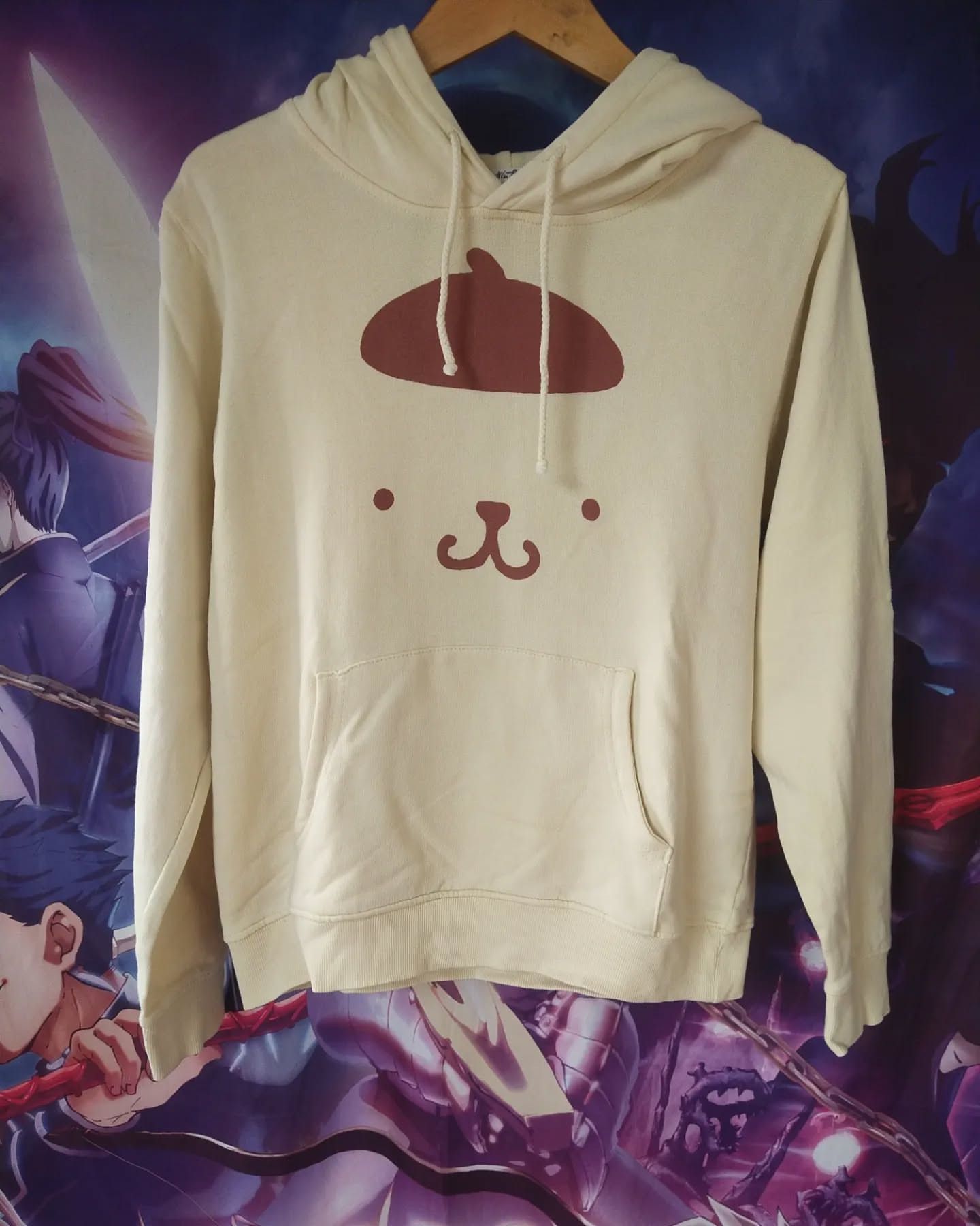 Beauty Beast Pompompurin Sanrio Hello Kitty Character Anime Hoodie Size S / US 4 / IT 40 - 1 Thumbnail