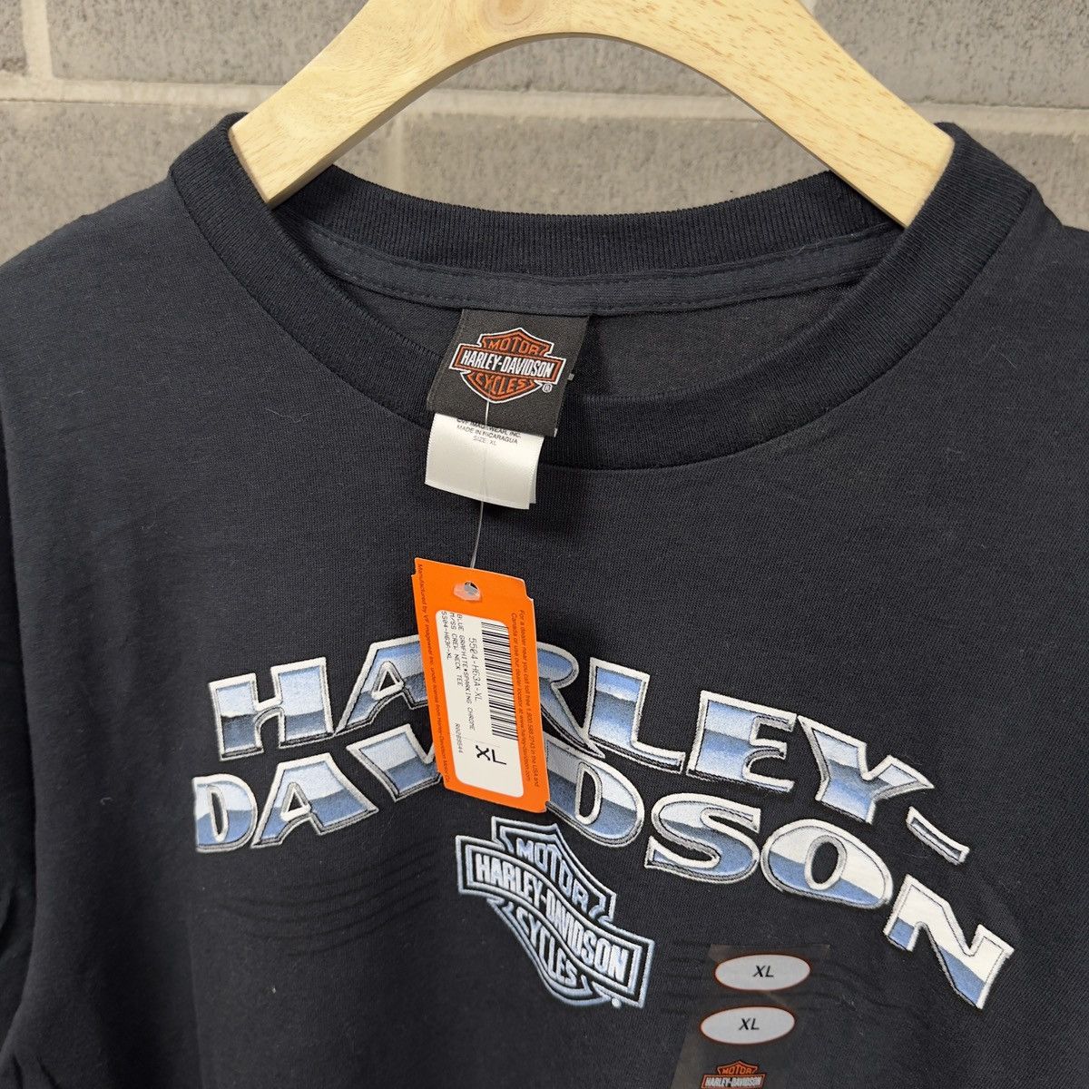 Harley Davidson Shirt ERD Grunge Biker WCC
