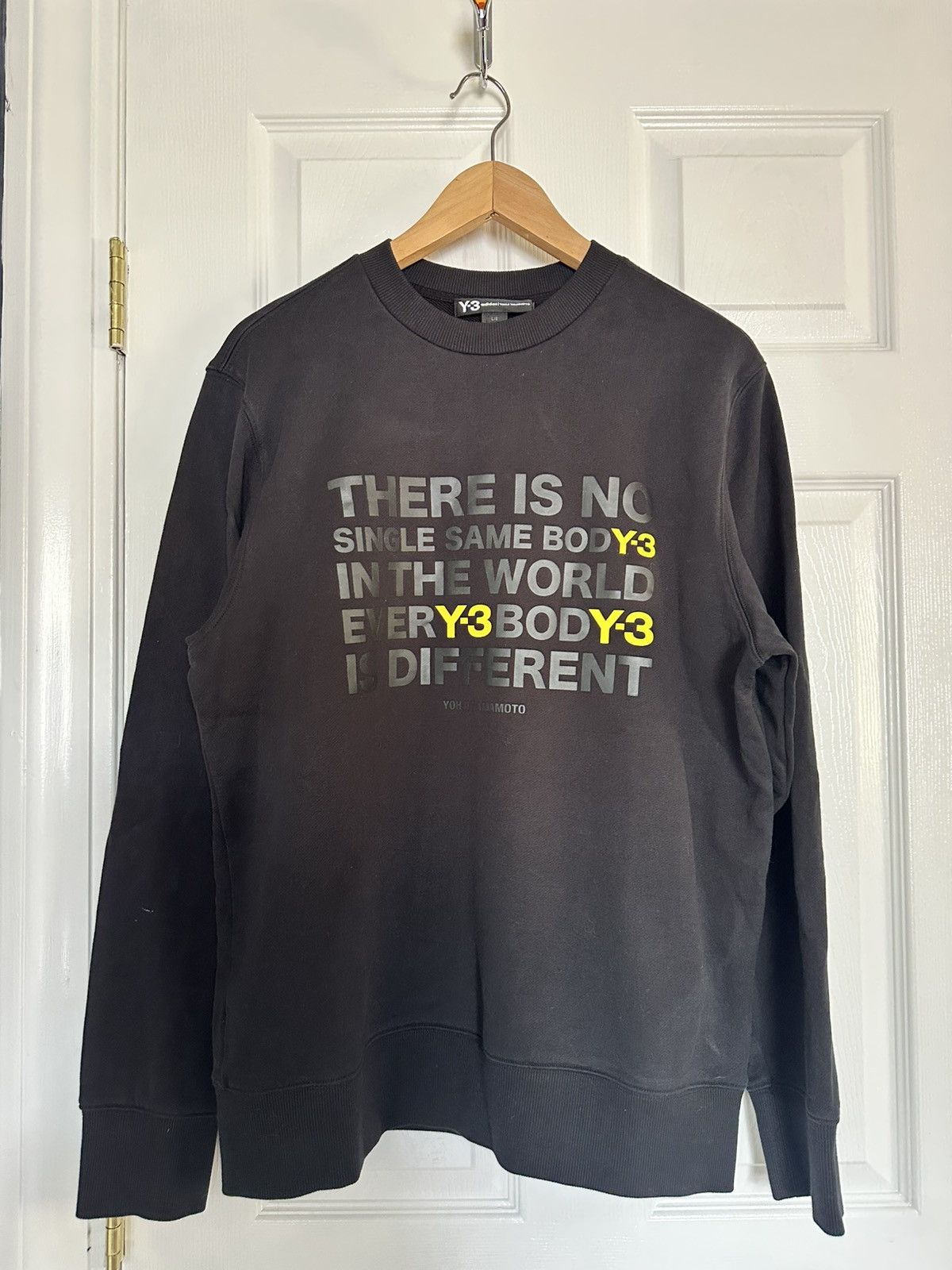 Adidas × Y-3 × Yohji Yamamoto Y-3 Yohji Yamamoto Adidas Sweatshirt Size US L / EU 52-54 / 3 - 1 Thumbnail