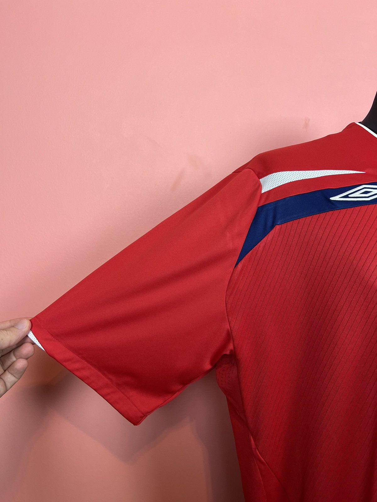 Other umbro England soccer jersey football red home 2008 2009 2010 Size US XXL / EU 58 / 5 - 3 Thumbnail
