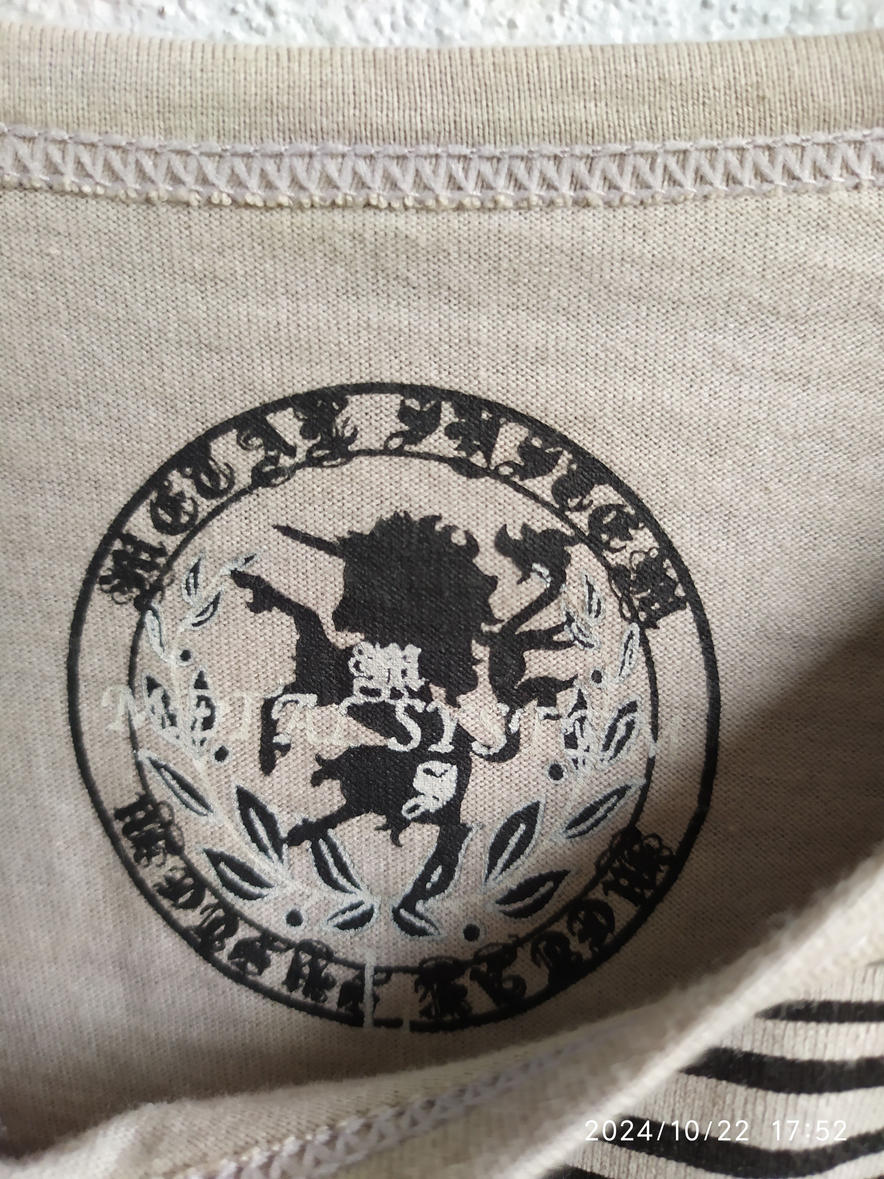Beauty Beast × Hysteric Glamour × Japanese Brand Japanese Metal System Stripe Bondage Long Slevee Size US L / EU 52-54 / 3 - 7 Thumbnail