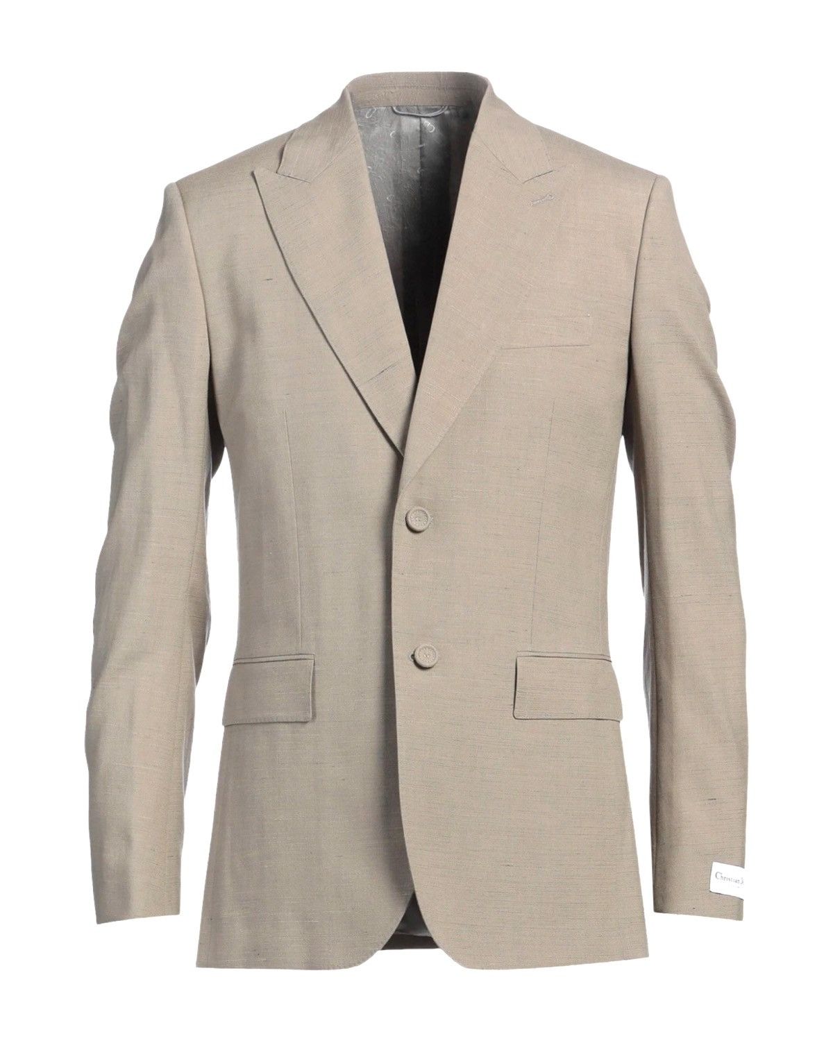 Dior Dior Homme Wool Linen Jacket in Sand Size 48R - 1 Thumbnail