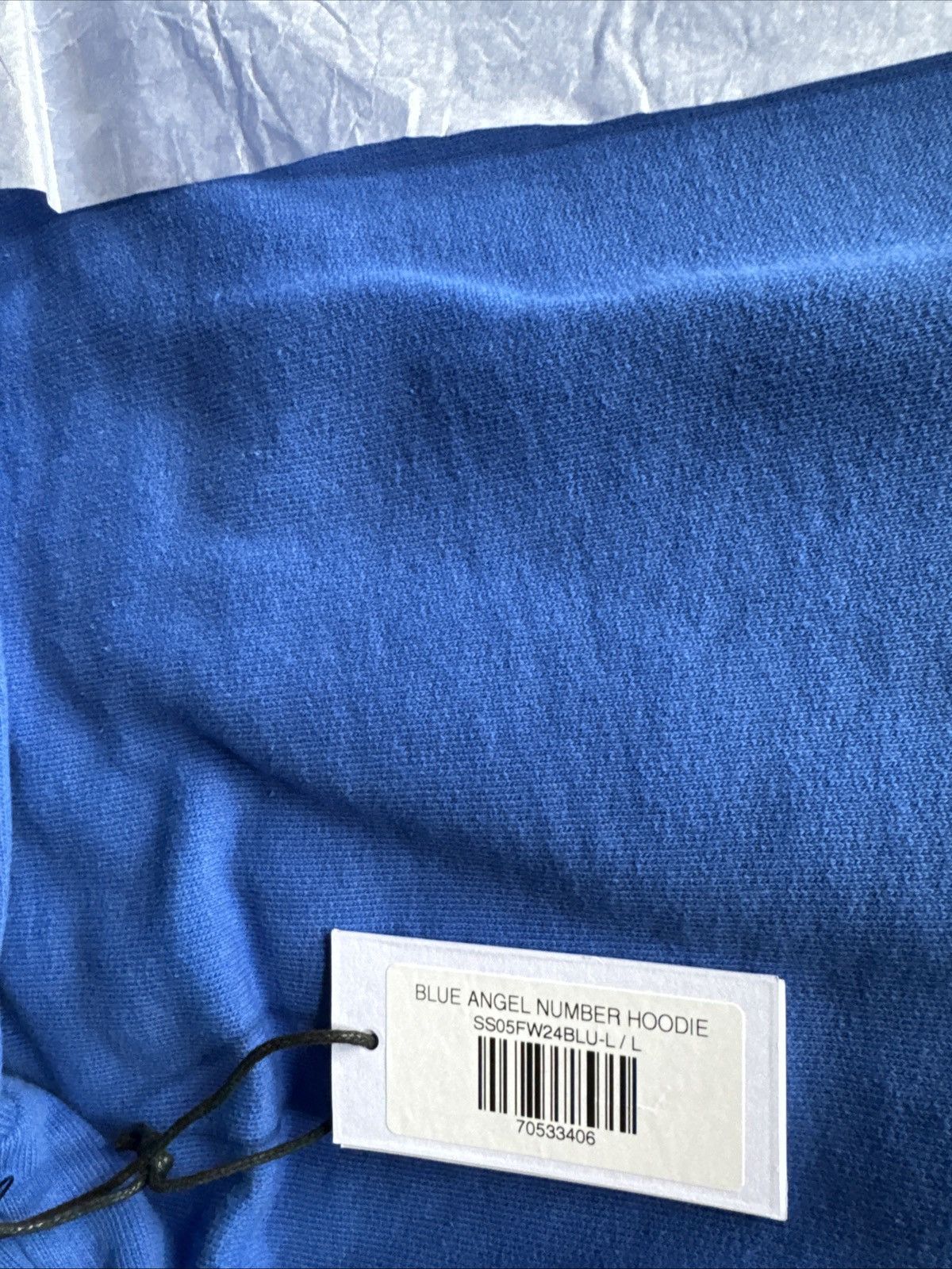 Sp5der Sp5der Angel Number Hoodie blue 555 New size large Size US L / EU 52-54 / 3 - 7 Thumbnail