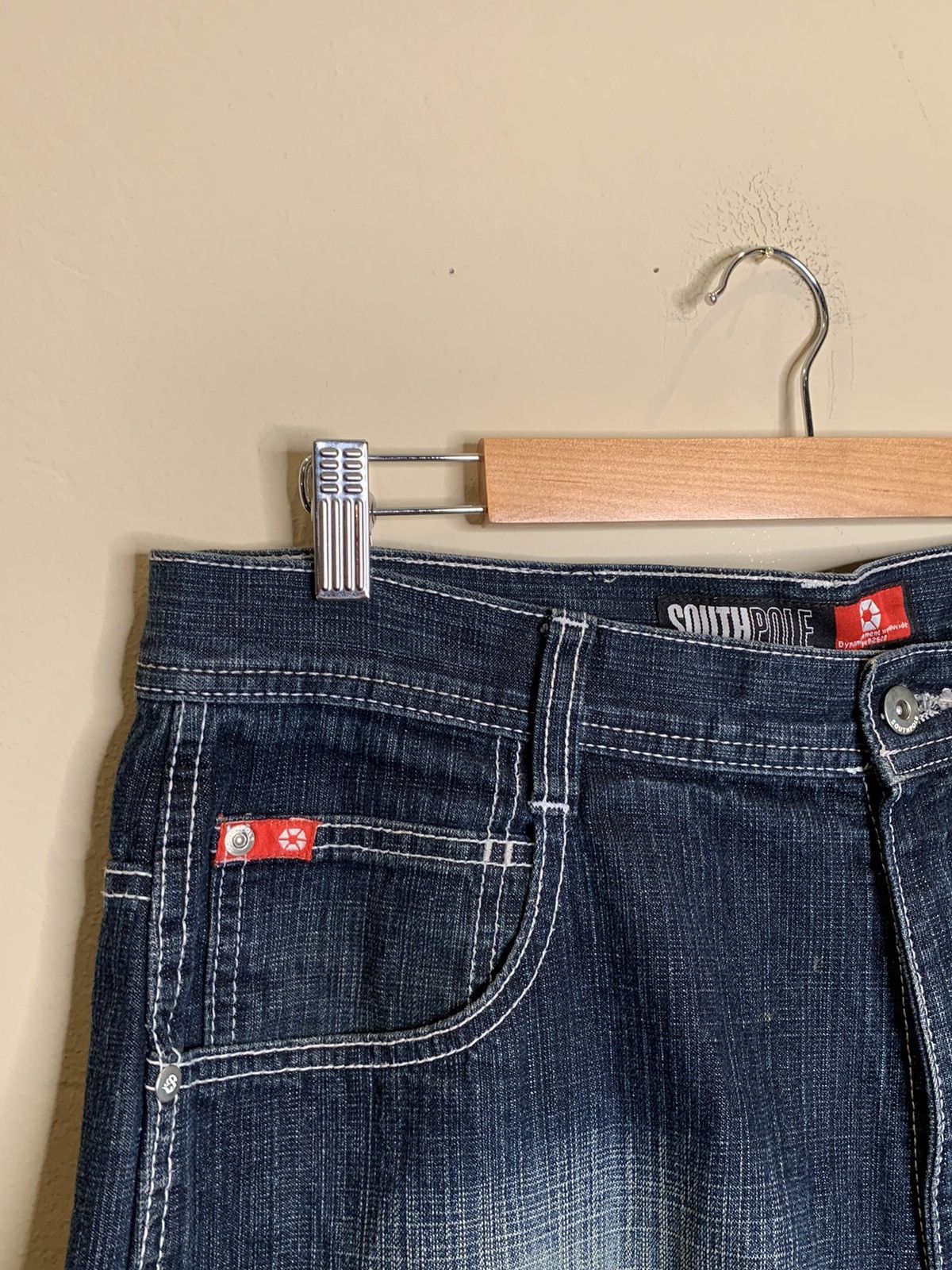 Southpole *RARE* Vintage Southpole Faded Denim Shorts Y2K - 36 Size US 34 / EU 50 - 5 Thumbnail