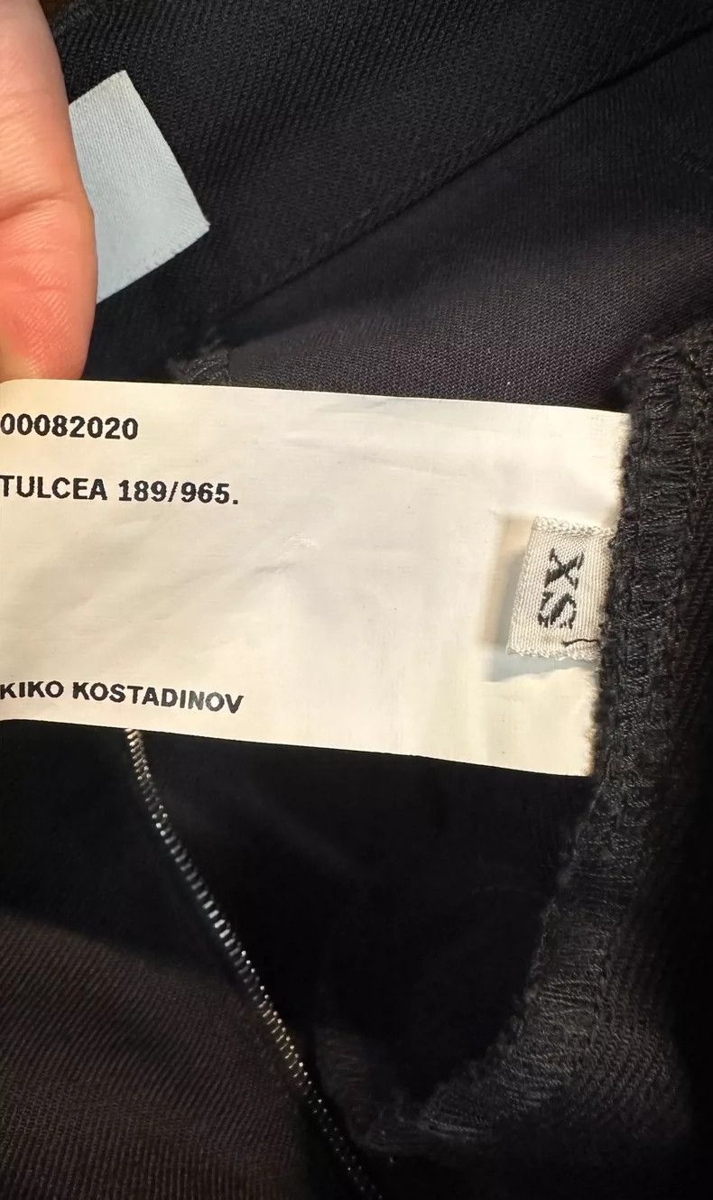 Kiko Kostadinov KIKO KOSTADINOV Size XSS20ss Tulcea Tailored Wool Blended Size US 33 - 6 Thumbnail