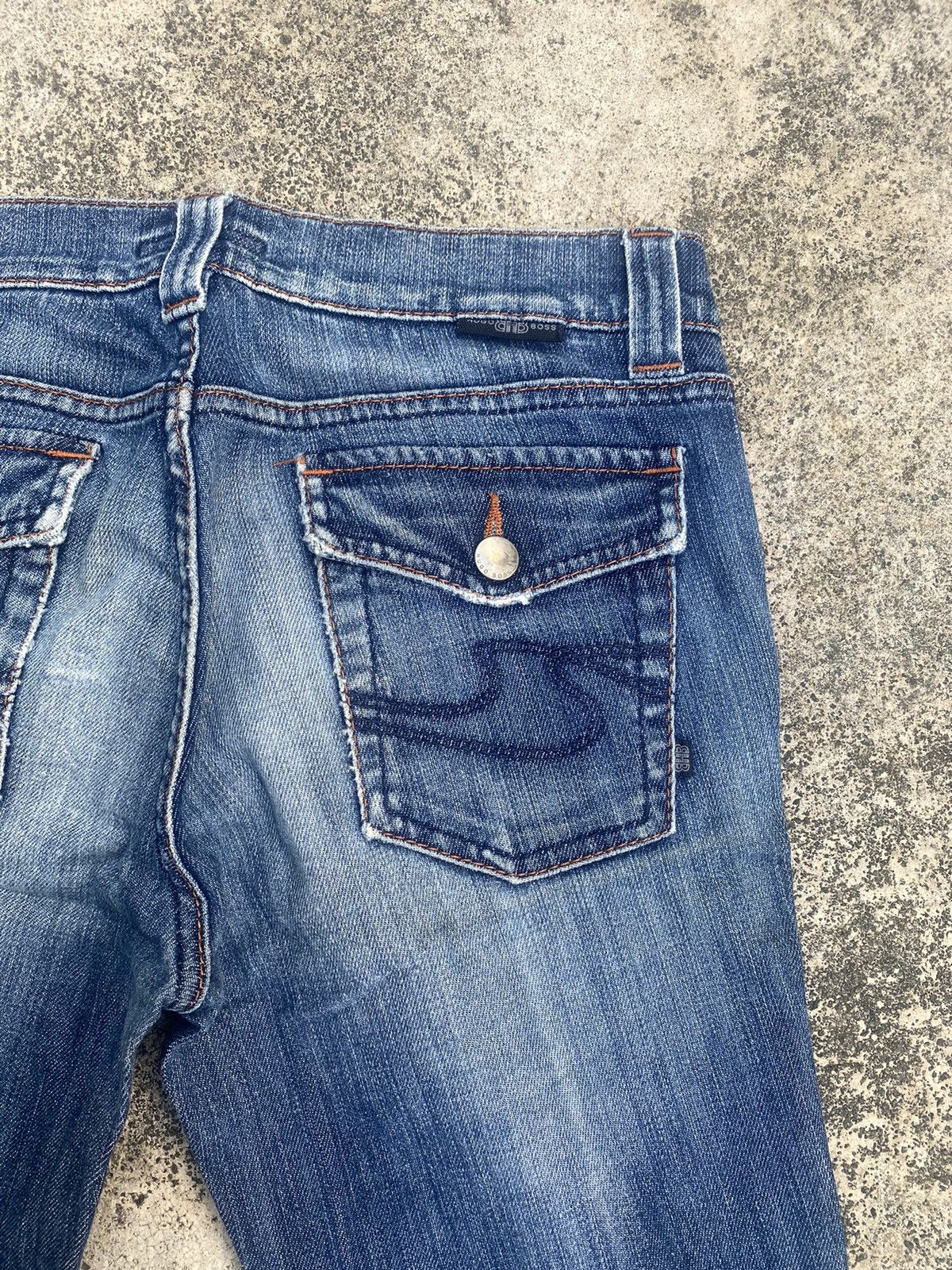 Hugo Boss × If Six Was Nine × Japanese Brand Flare Jeans Hugo Boss Distressed Bootcut Size US 30 / EU 46 - 21 Thumbnail