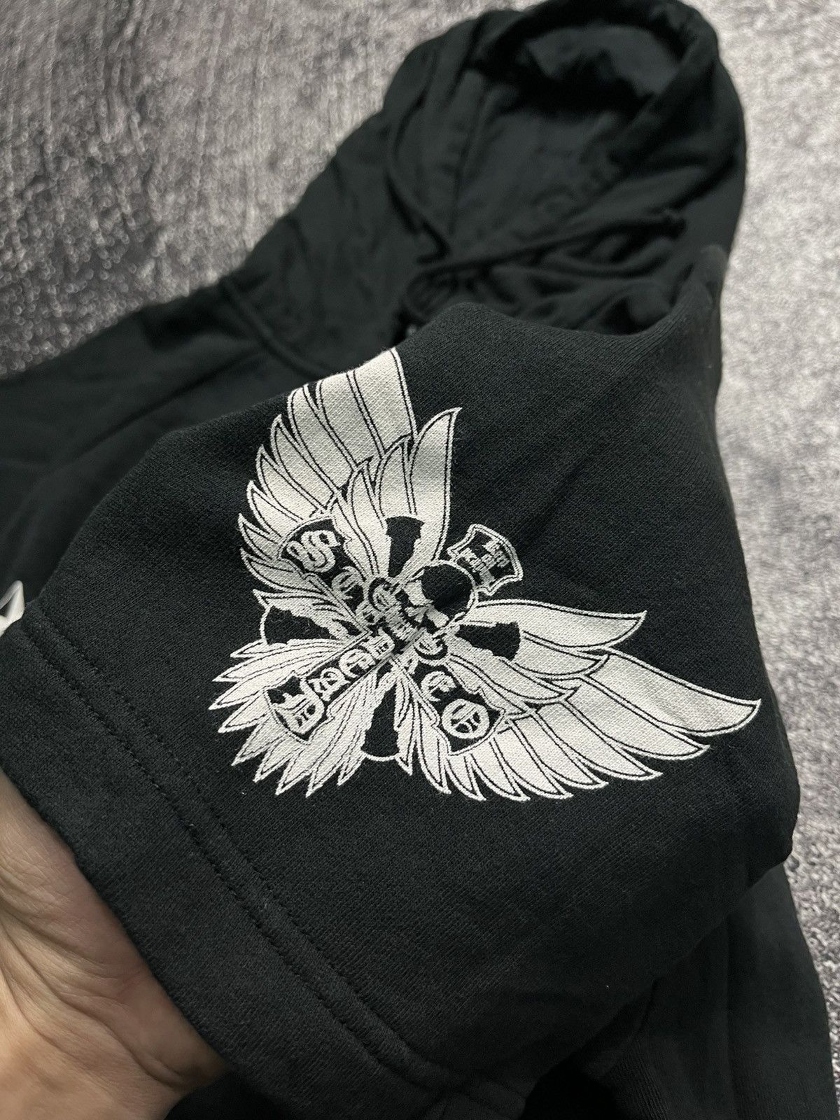 Japanese Brand Mabudachi Japan Hoodie Black Size US XXL / EU 58 / 5 - 4 Thumbnail