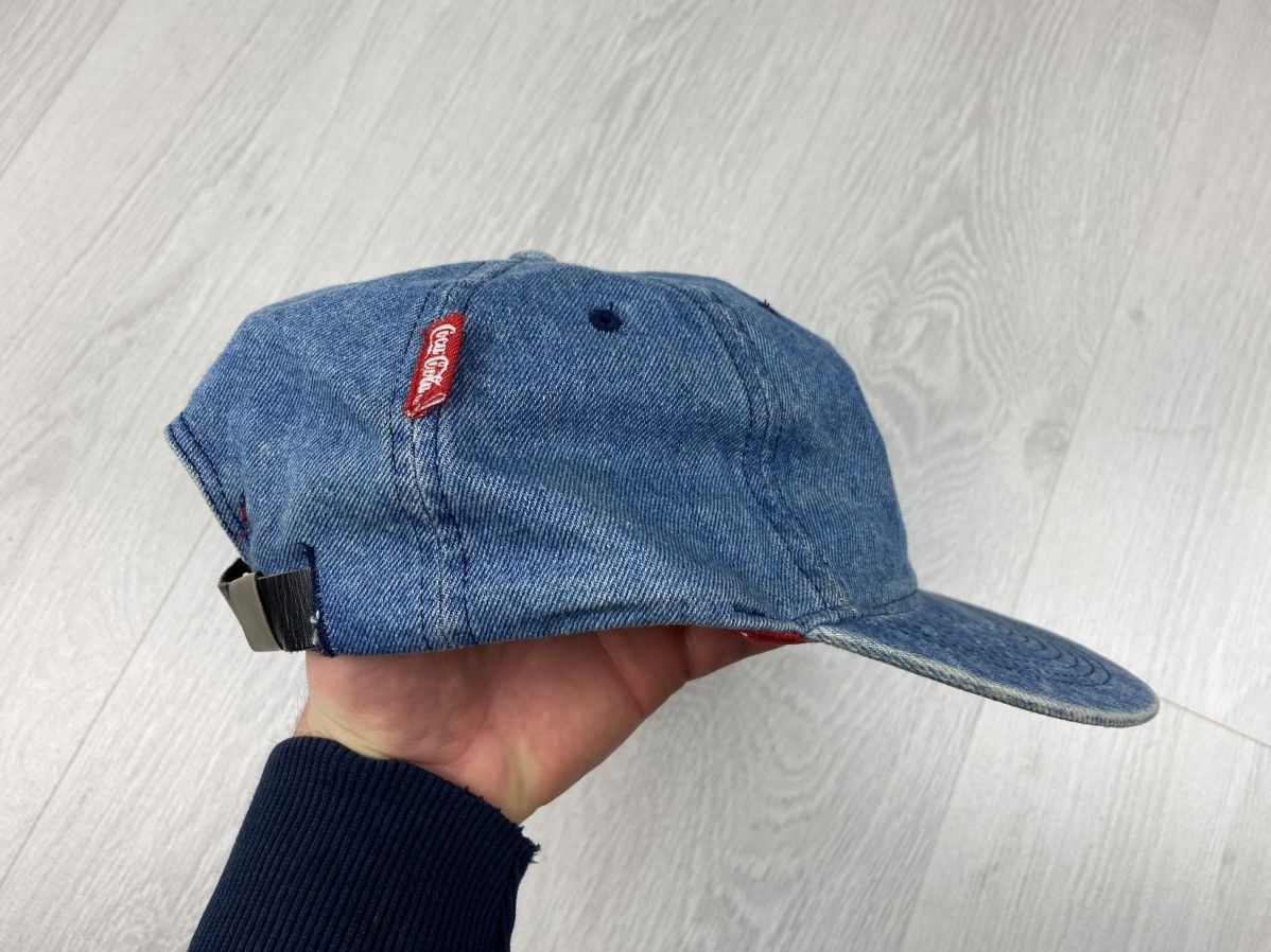 Coca Cola Vintage 90s Coca Cola Always Denim Cap Hat Marlboro Y2K Size ONE SIZE - 3 Thumbnail