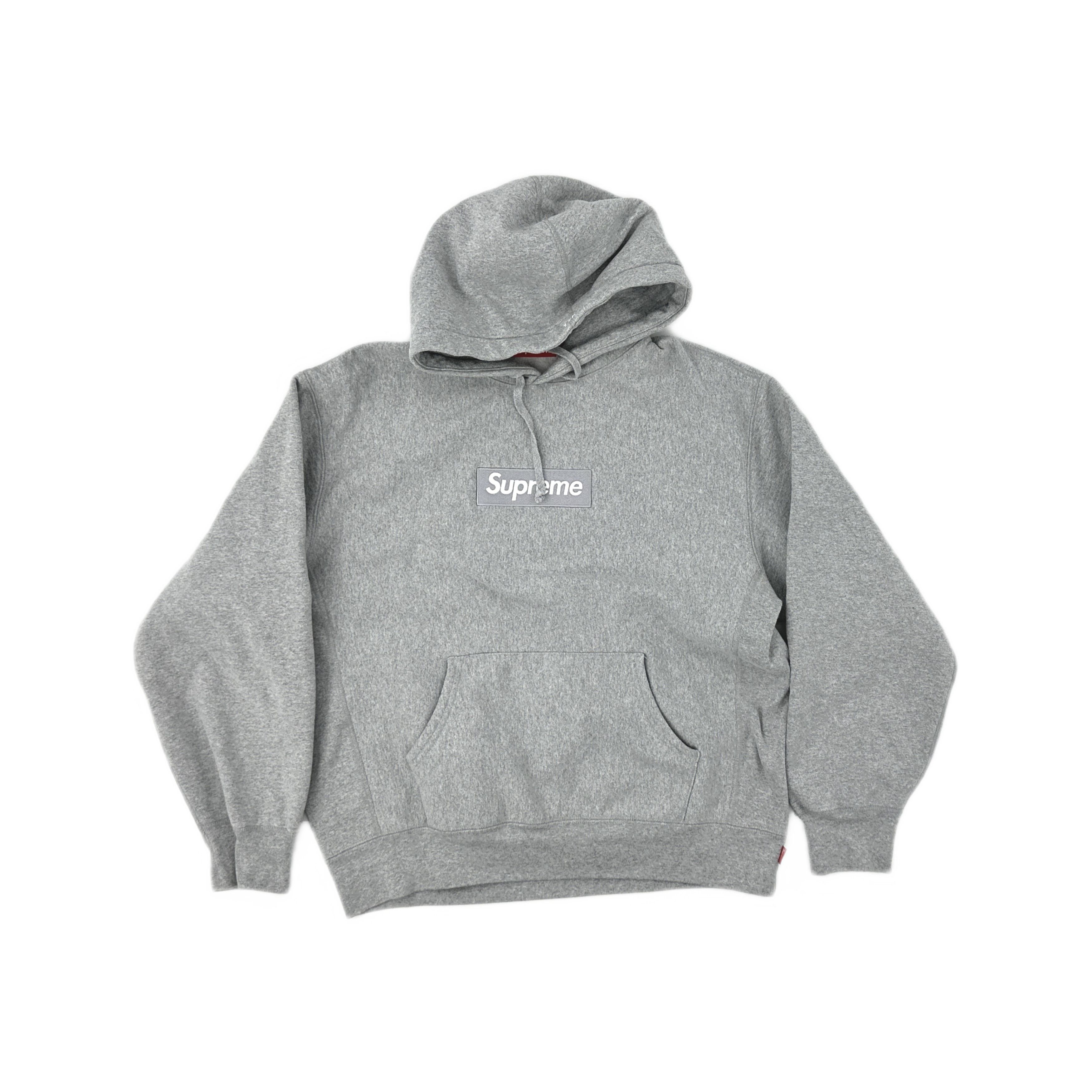【極美品】Supreme Box Logo Hoodie FW23 Gray M Streetwear × Supreme × Vintage Supreme Box Logo Hoodie FW23 | Grailed