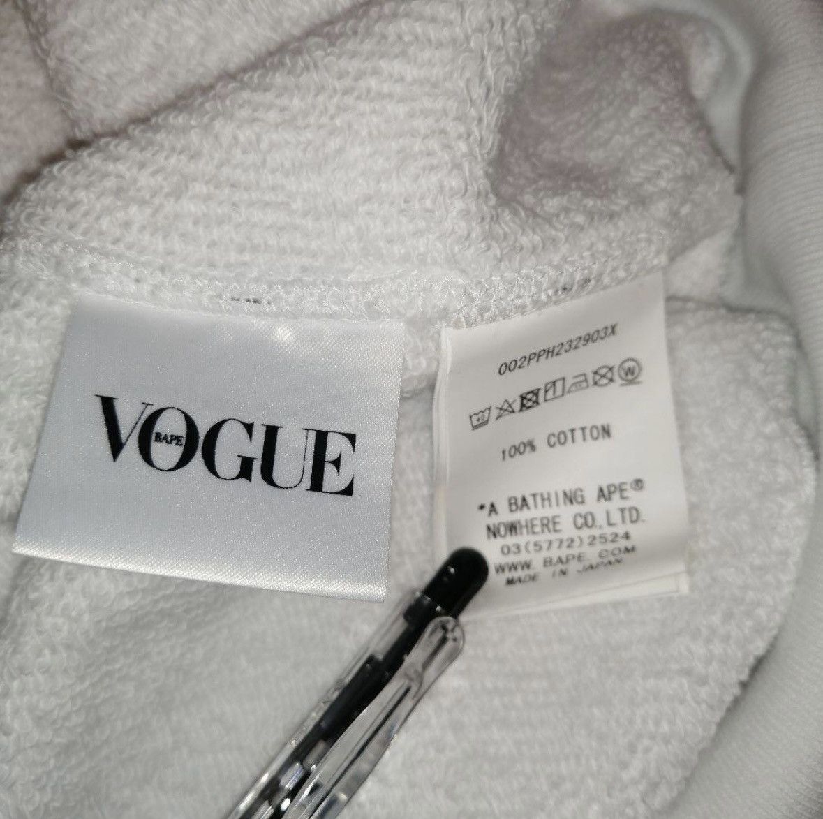 Bape × Vogue BAPE x VOGUE Baby Milo Hoodie Size US XL / EU 56 / 4 - 5 Thumbnail