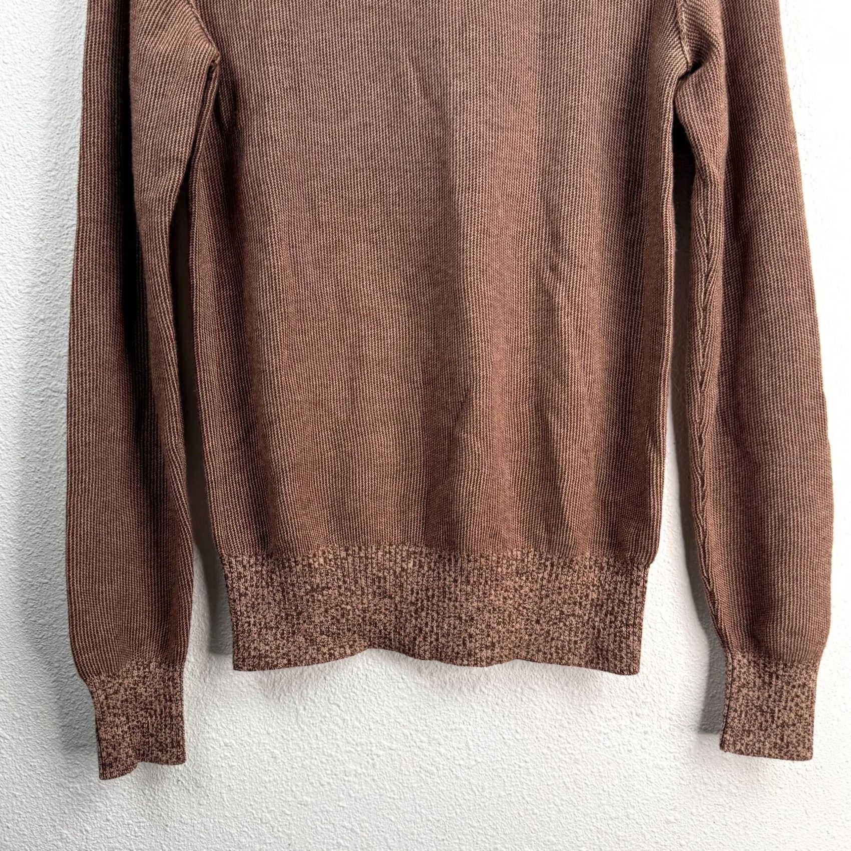 Vintage Tommy John Sweater Knit Lounge Set Men Top Bottoms 2 Piece NWT Brown Size S Regular Knit Lounge Set City College Size US S / EU 44-46 / 1 - 3 Thumbnail