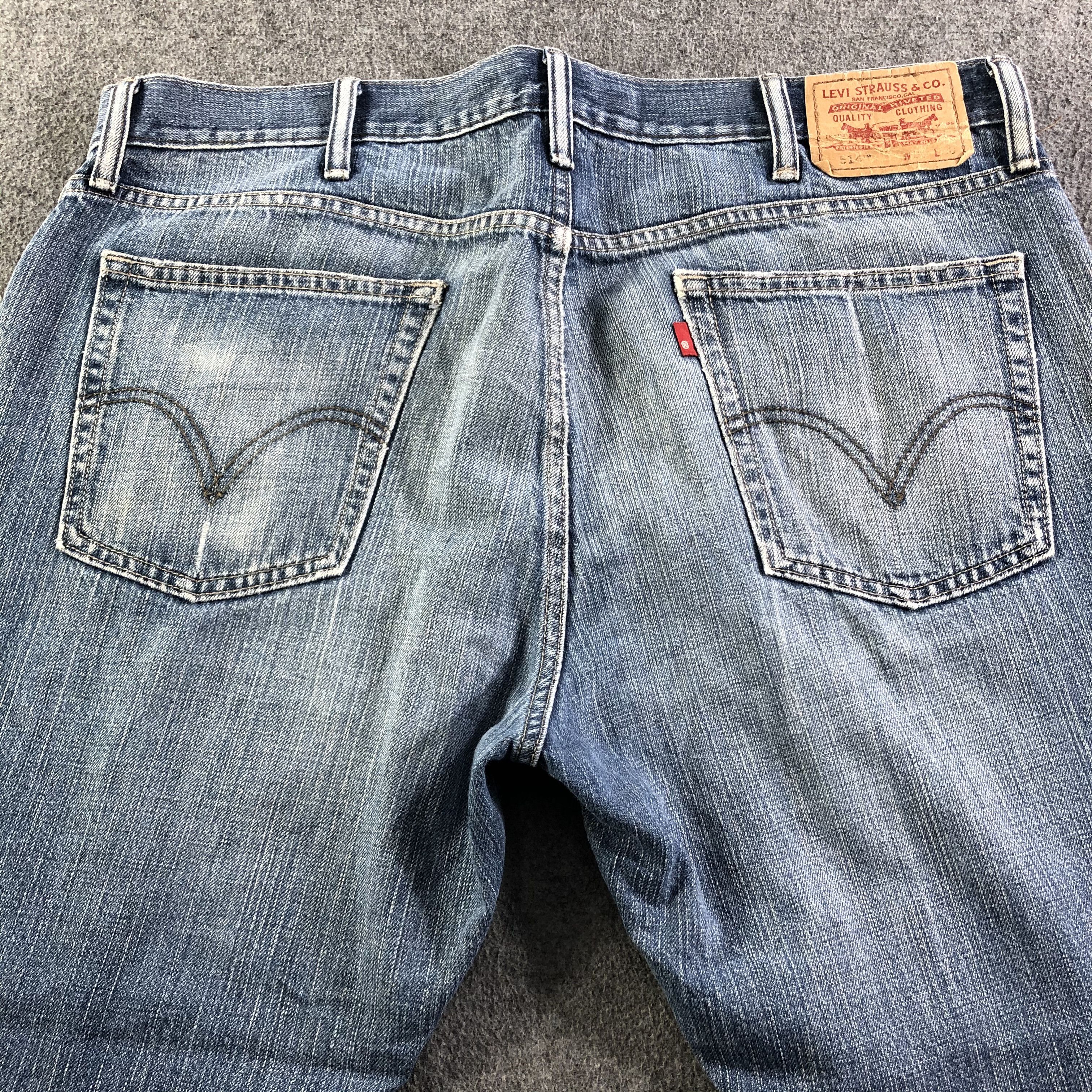 Levi's Vintage Blue Wash Levis 514 Jeans-J3544 Size US 40 / EU 56 - 4 Thumbnail