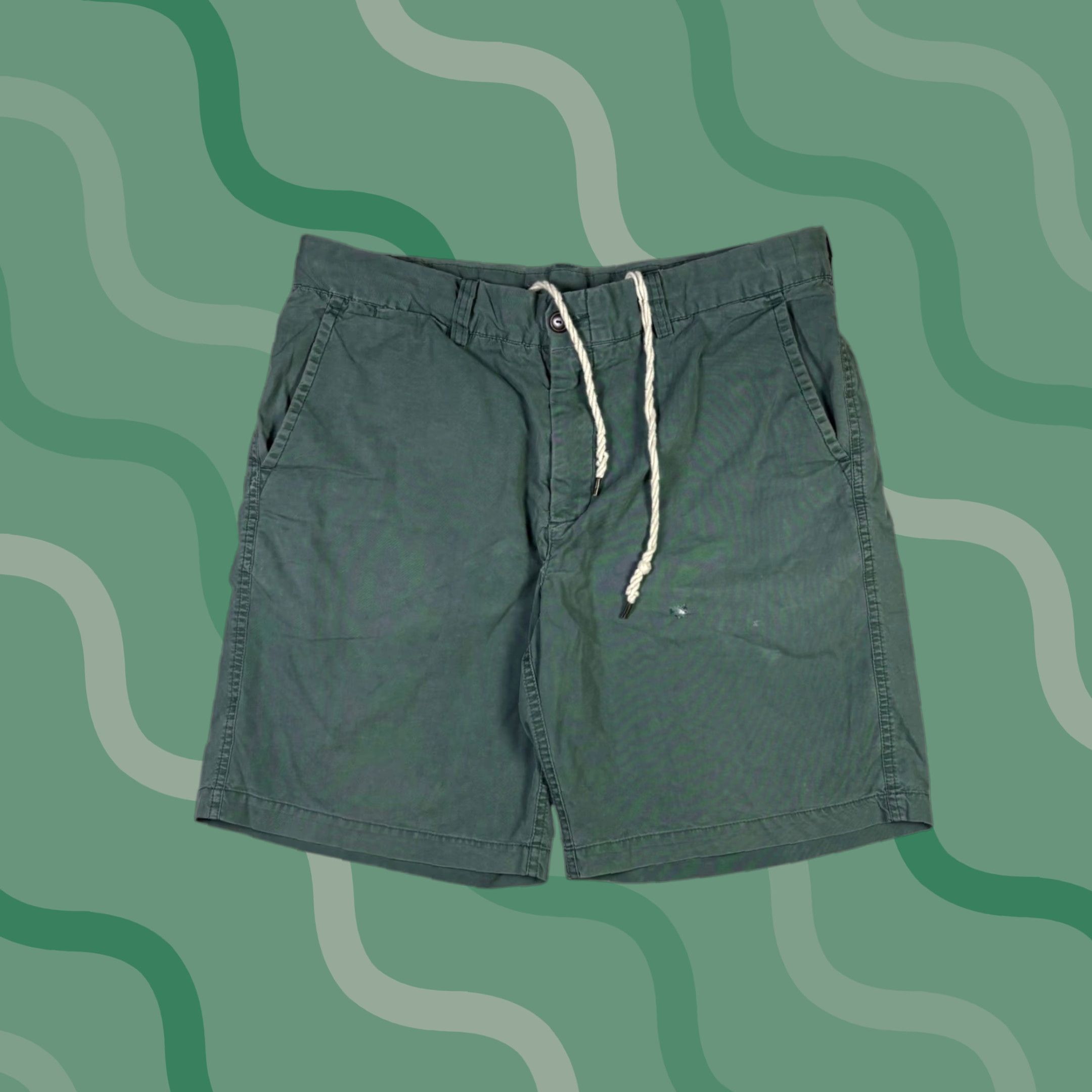 Polo Ralph Lauren Polo Ralph Lauren Mens Green Chino Shorts Size 34 Rope Drawstring Palm Tree Chino Casual Travel Mens 34 Green Polo Ralph Lauren Shirt? Size US S / EU 44-46 / 1 - 1 Thumbnail