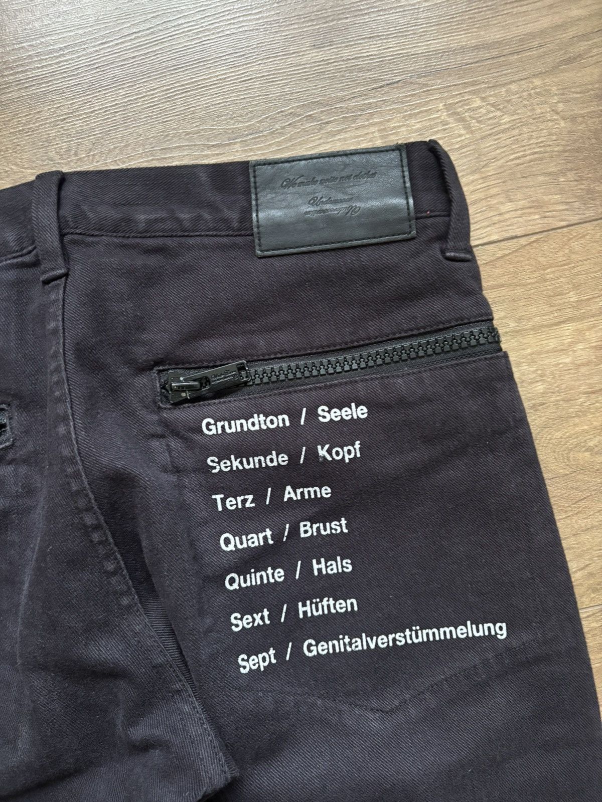 Jun Takahashi Undercover x Jun Takahshi slim fit jeans Size US 32 / EU 48 - 6 Thumbnail