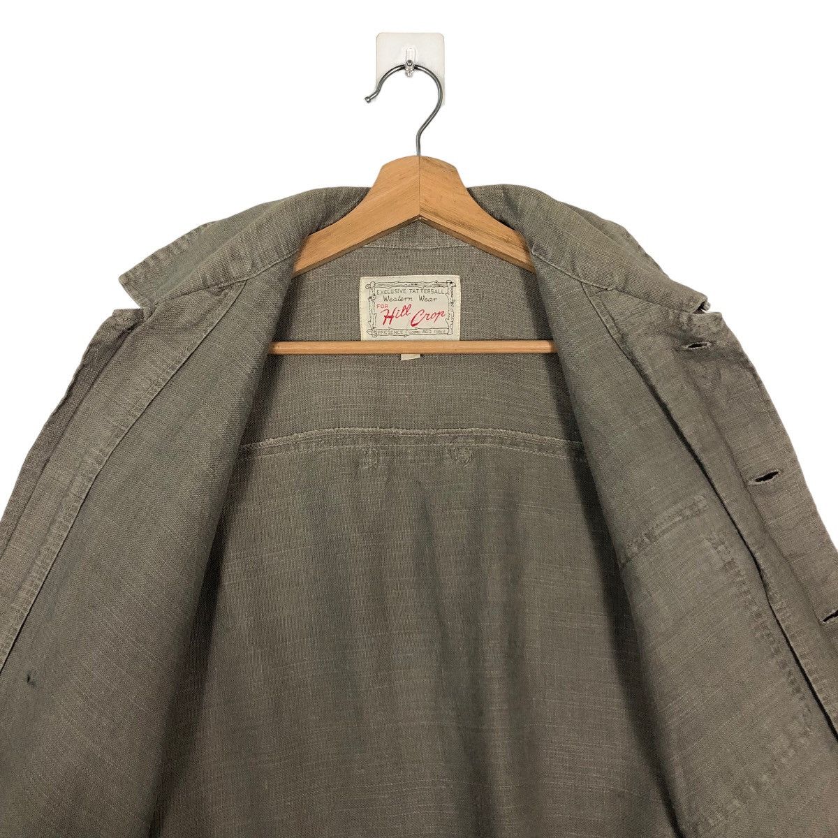 Issey Miyake 🔥Vintage Hikory Chore Jacket Hill Crop Western Made Design Size US M / EU 48-50 / 2 - 11 Thumbnail