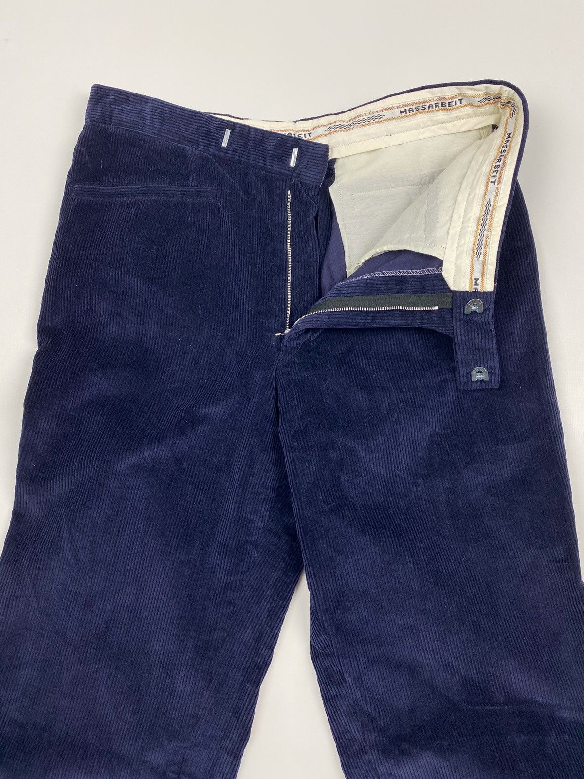 Vintage 90s Vintage Massarbeit Zegna Cloth Corduroy High Rise Pants Size US 32 / EU 48 - 5 Thumbnail